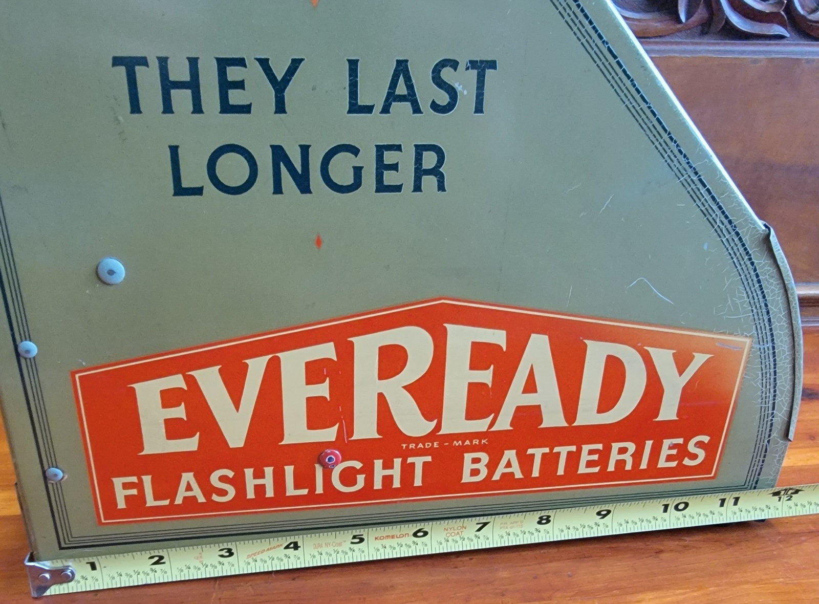 EVEREADY Batteries Store Counter Advertising Display 1930s