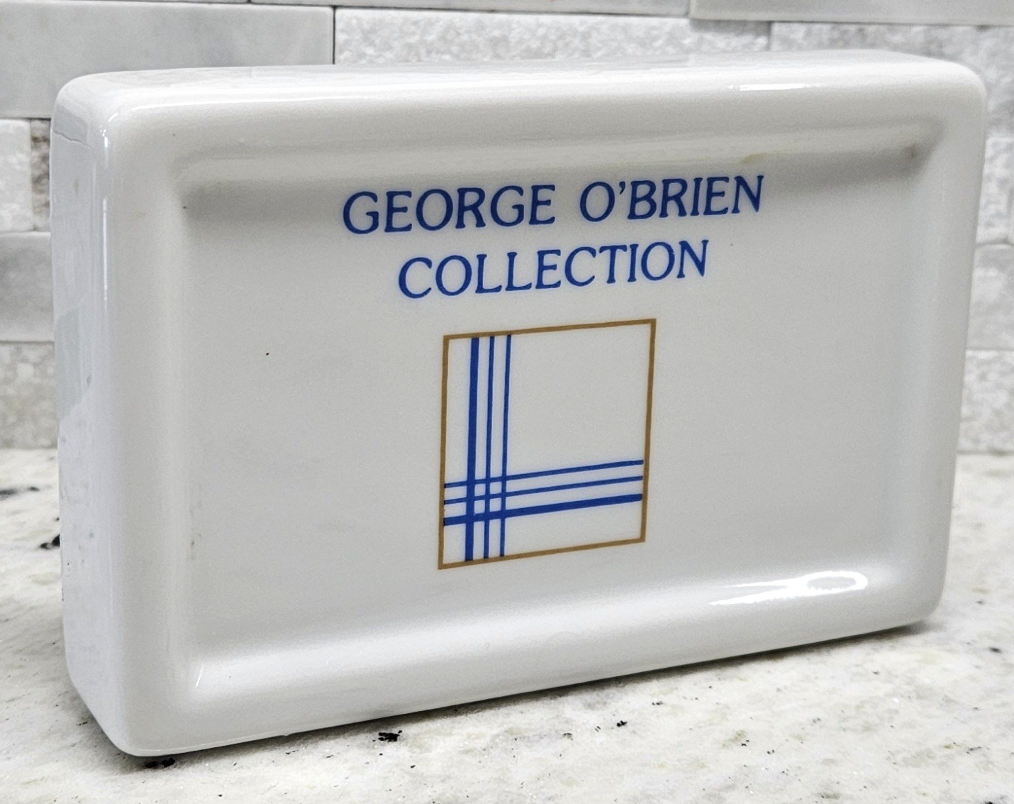 Rare Woodmere China GEORGE O’BRIEN COLLECTION Advertising Store Sign Display