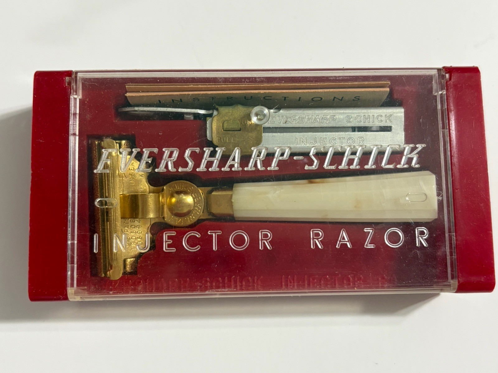 Eversharp-SCHILK Razors * OLD Store Display * 3 Never Used *