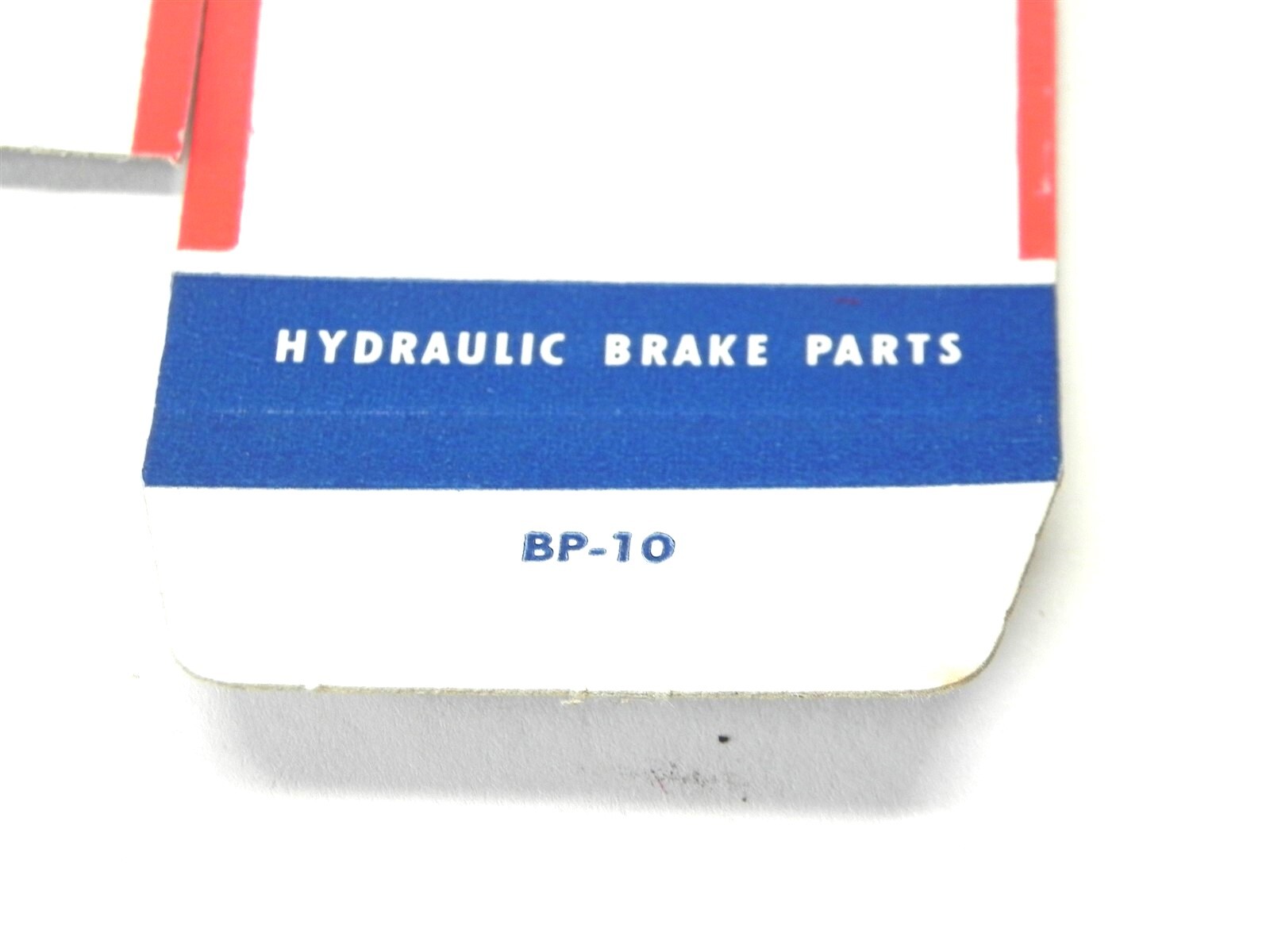 VINTAGE NIEHOFF HYDRAULIC BRAKE PARTS DISPLAY BOX *BOX ONLY* #BP-10 NEW UNUSED