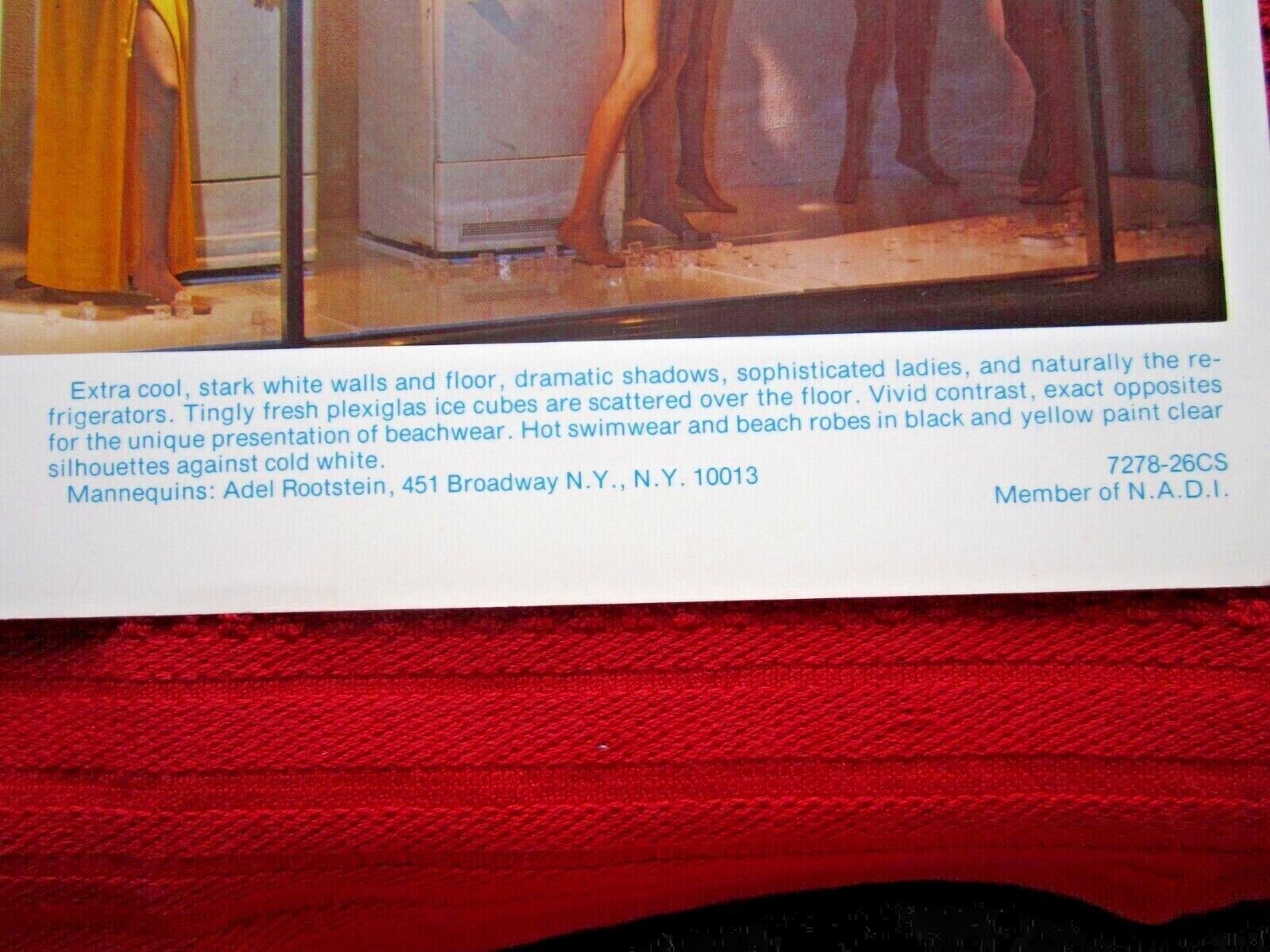 1978 LANE BRYANT NY STORE WINDOW DISPLAY REFRIGERATORS PHOTOGRAPH PRINT #470