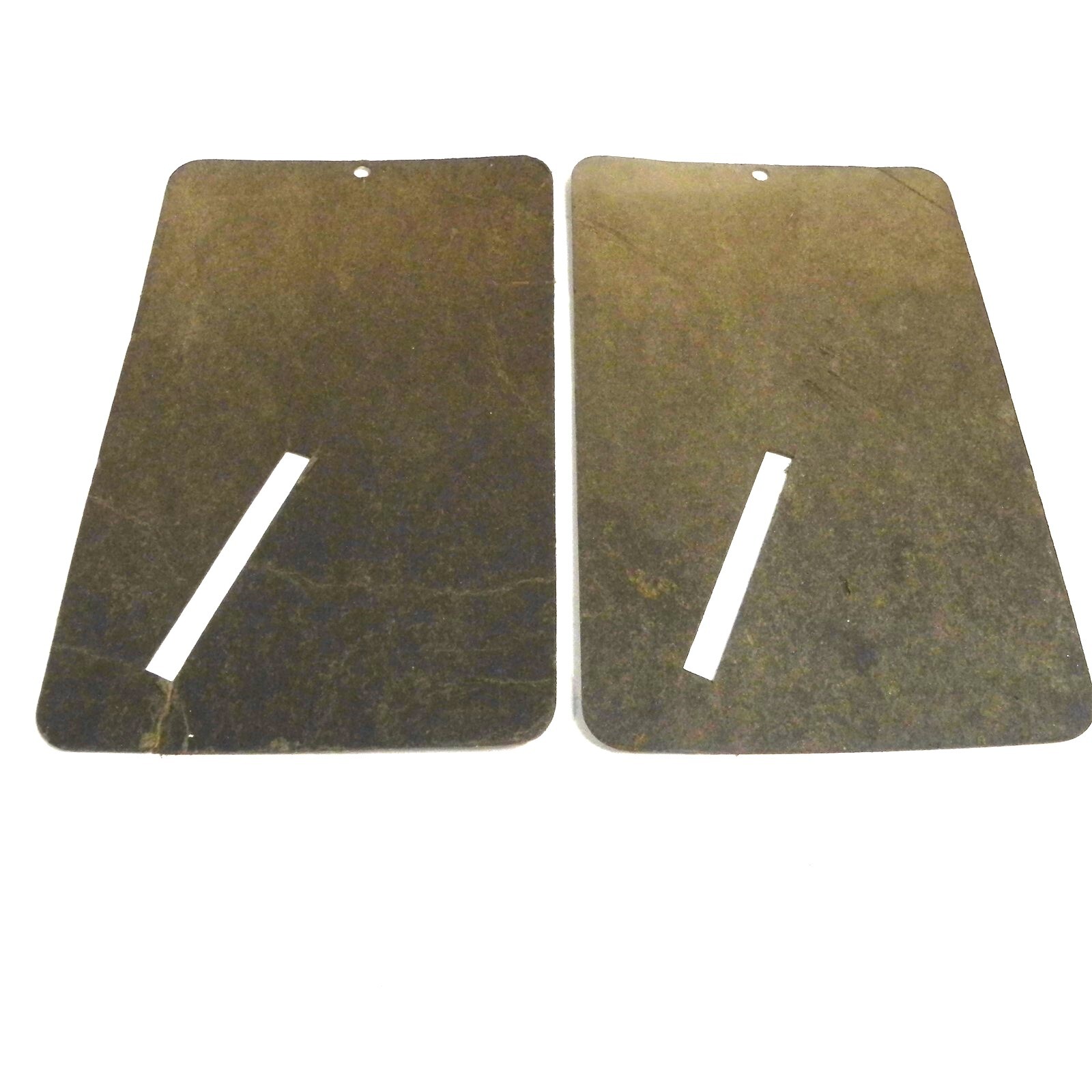LOT OF 2 VINTAGE HUB-CAP LIFT CAP REMOVER PACKAGING DISPLAY CARBOARD TORN USED