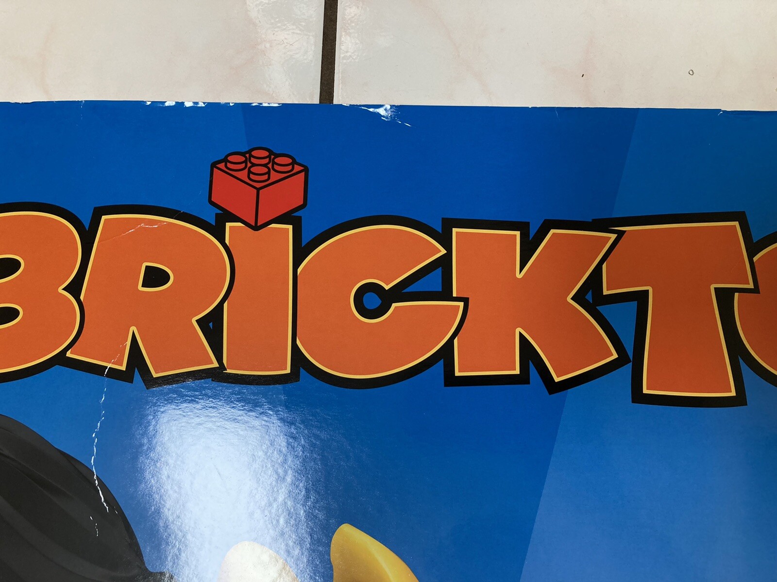Lego Bricktober Store Display Sign Kit 2016 Toys R Us 5 Piece Kit