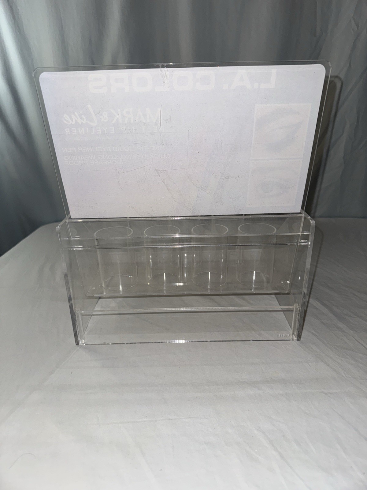 Acrylic L.A.Colors Mark & Line Felt Tip Eyeliners Store Display Organization