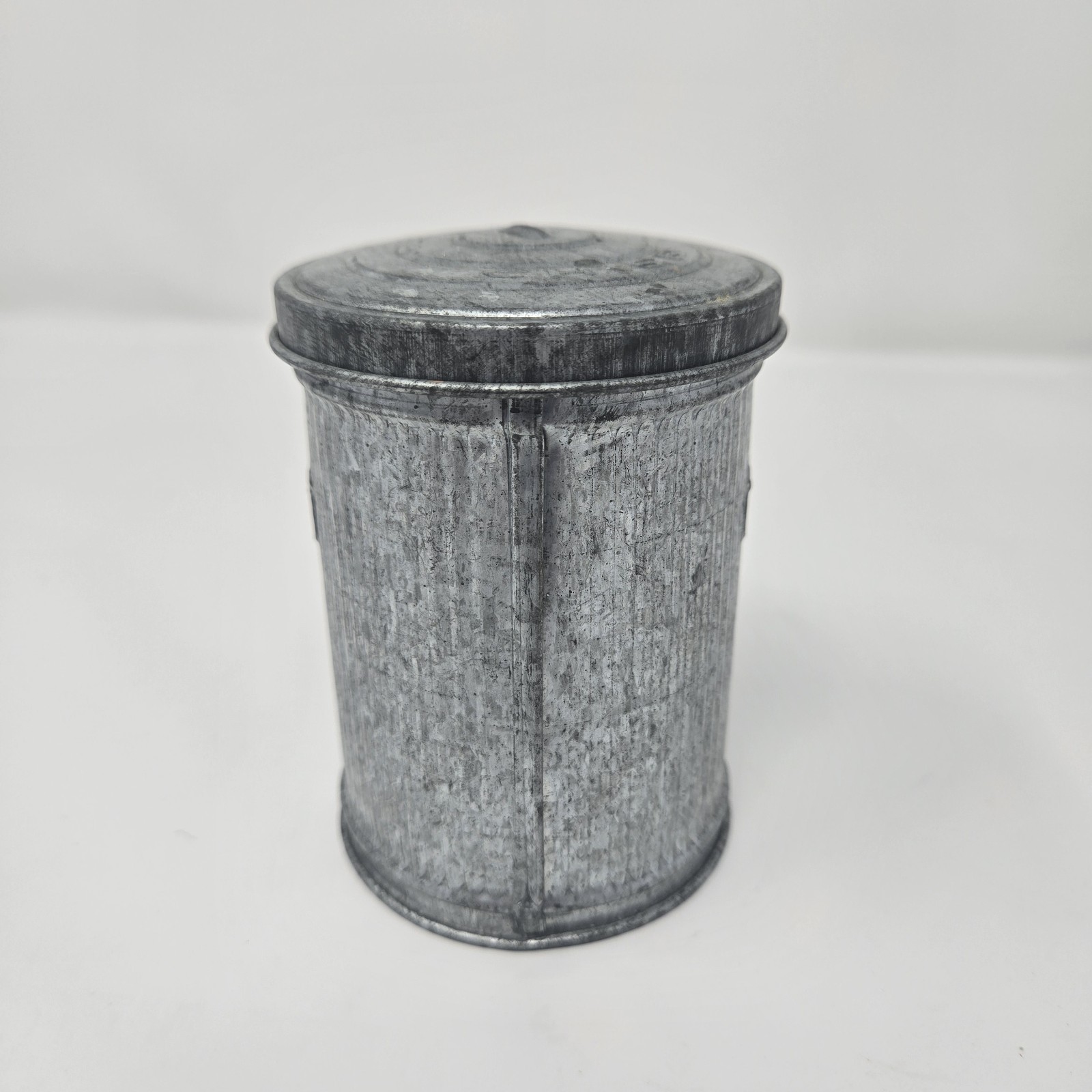 Vintage Chief Metal Ware Salesman Sample Garbage Can Northwest Metal Kent WA