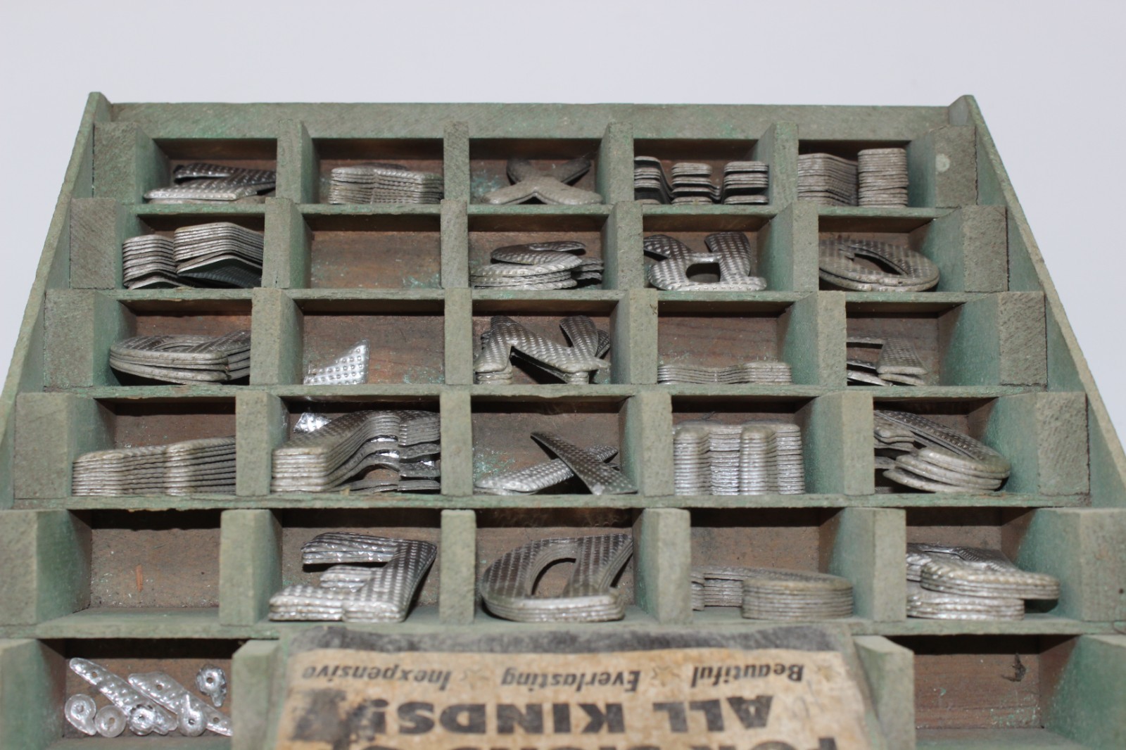 Macklanburg Duncan Co Hardware Store Letters Display Counter Top Display