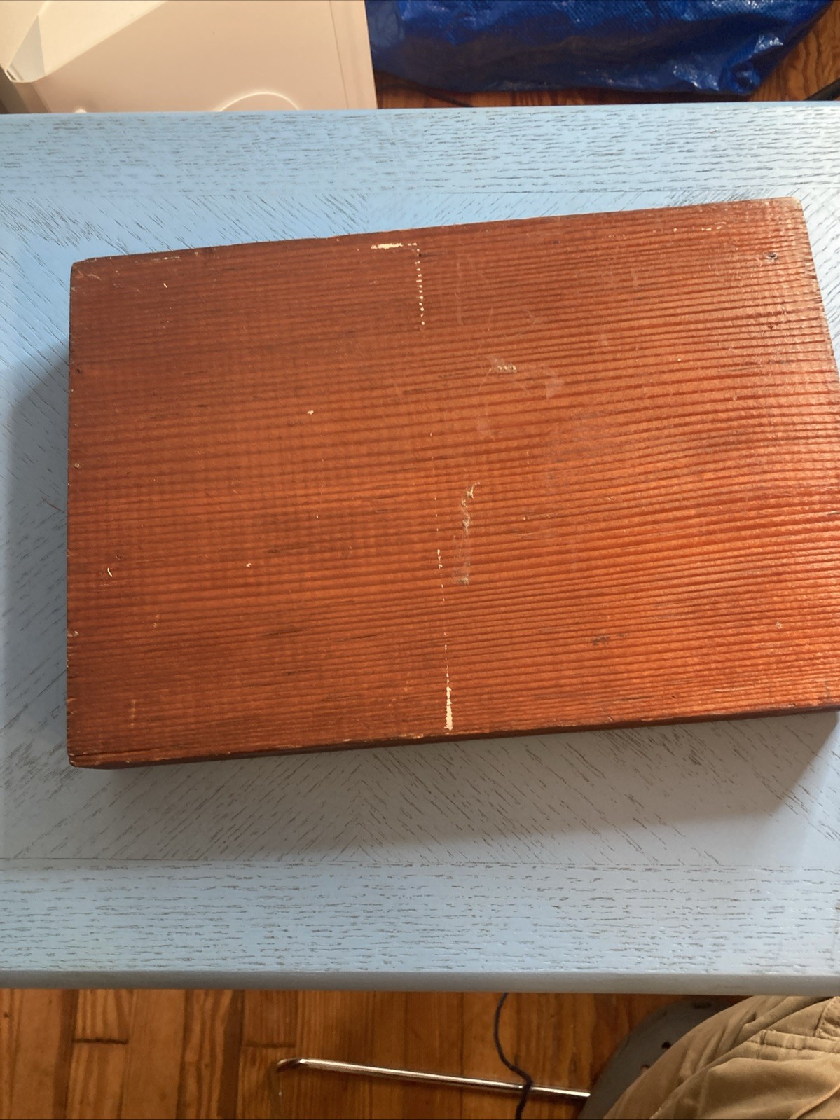 Vtg Young’s Market Company Los Angeles Wooden Advertisement Box 12×7.5×2 Decal