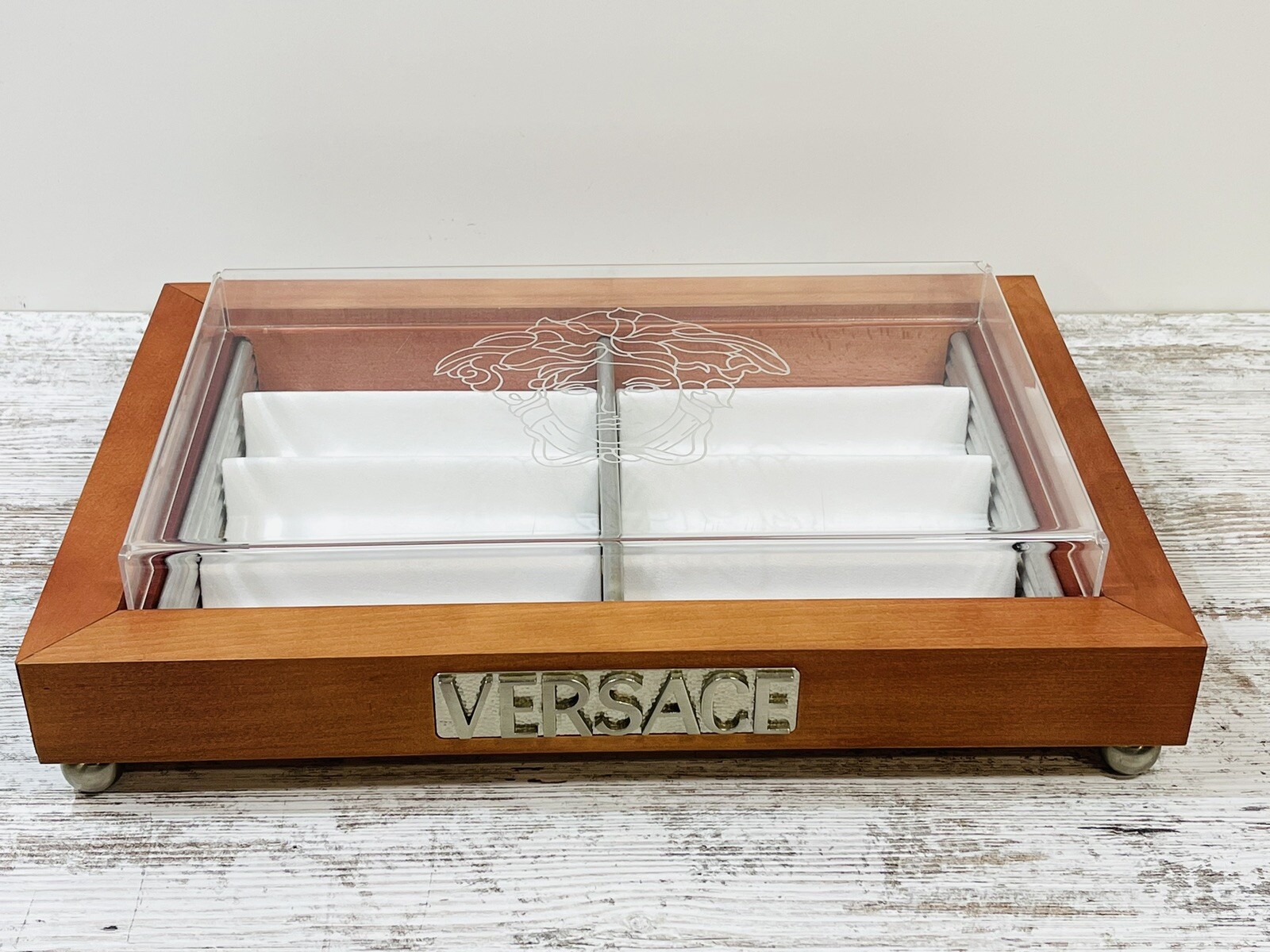 Vintage Versace Medusa 3 Piece Sun Glass Store Displays Rare HTF Collectors