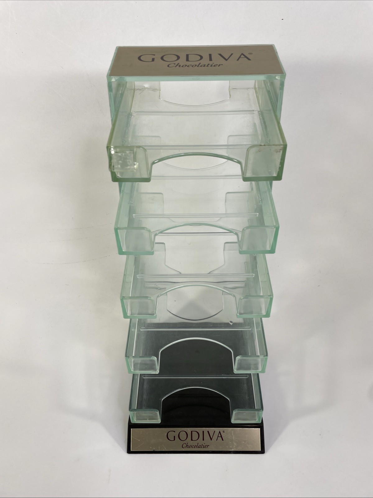 Vintage Godiva Chocolatier Store Display Stand Commercial Chocolate Collectible