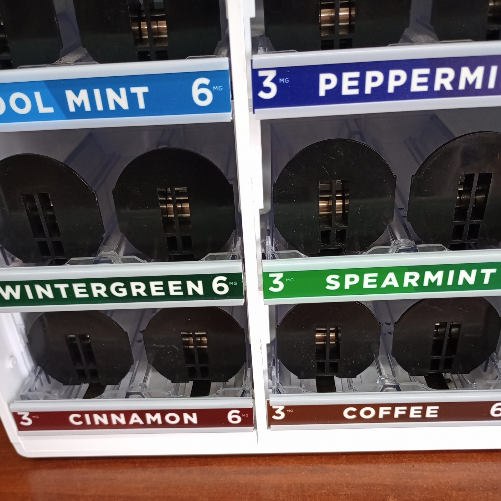 Zyn 4-Wide 10-Flavor Light-Countertop Retail Merchandiser Display Collector Item