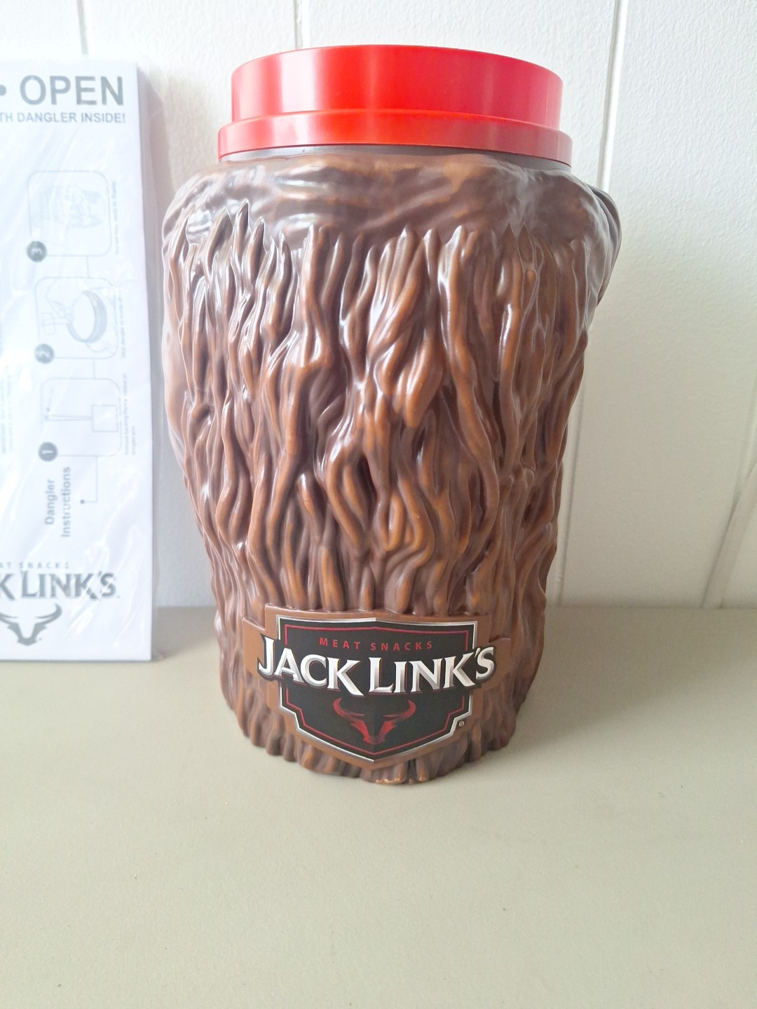 Jack Links Jerky Sasquatch Holding Video Game Controller Store Display 10.5″