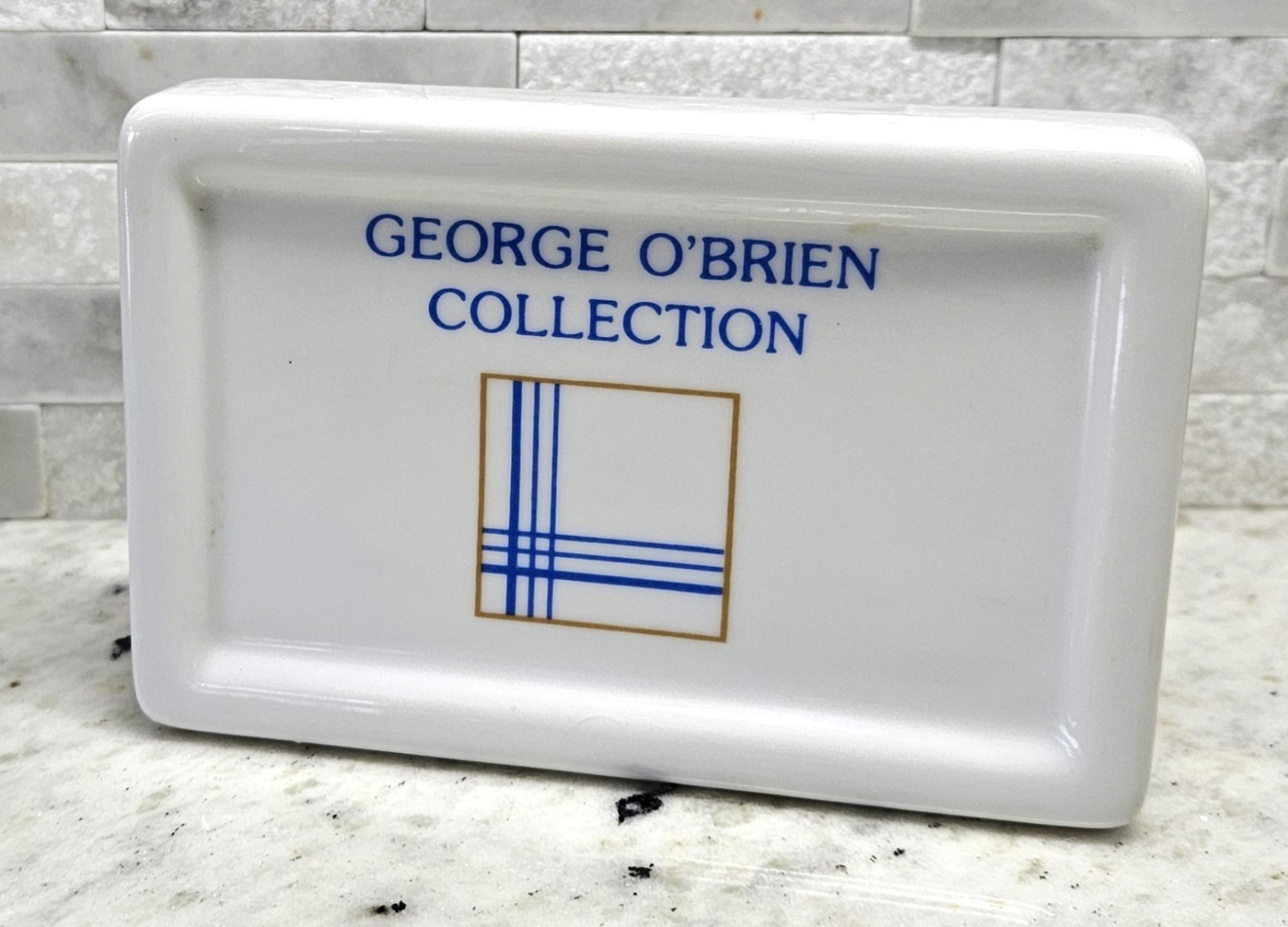 Rare Woodmere China GEORGE O’BRIEN COLLECTION Advertising Store Sign Display