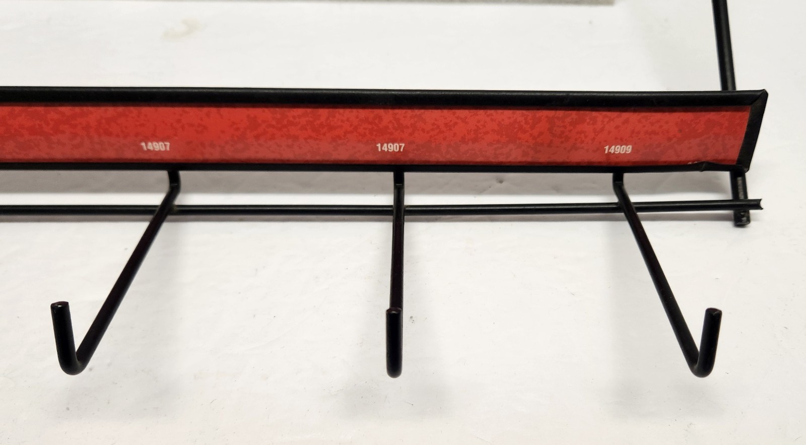 Vintage VERMONT AMERICAN Chuck Keys & Keyholders Metal Sign Display Rack -Drills