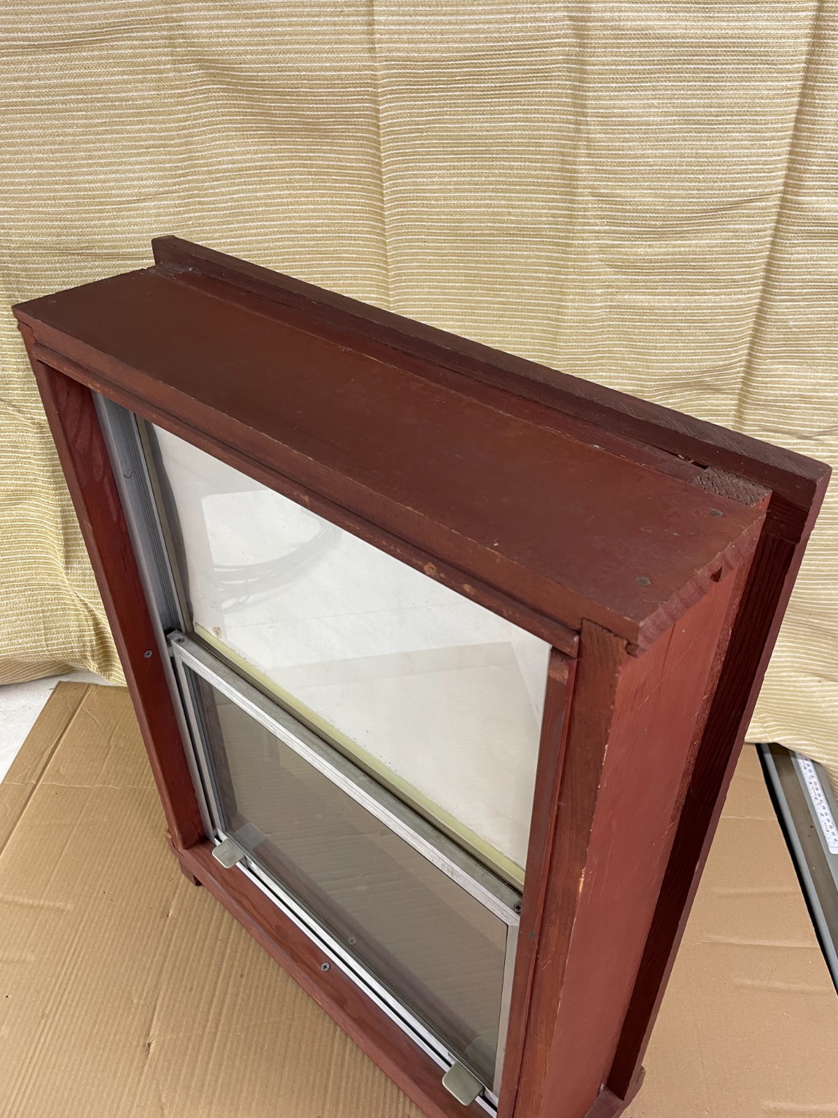 Rylock aluminum sash salesman sample, rare, vintage