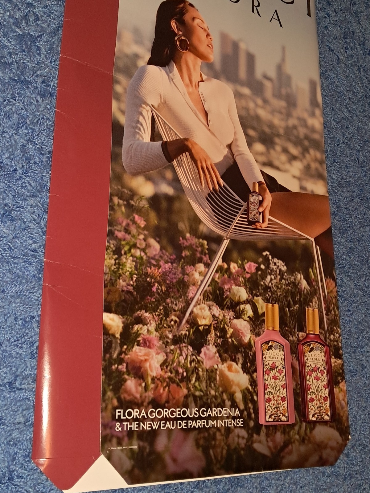 Miley Cyrus Gucci Flora 3 FT PROMO POSTER Hannah Montana Fan Gifts Ulta Beauty