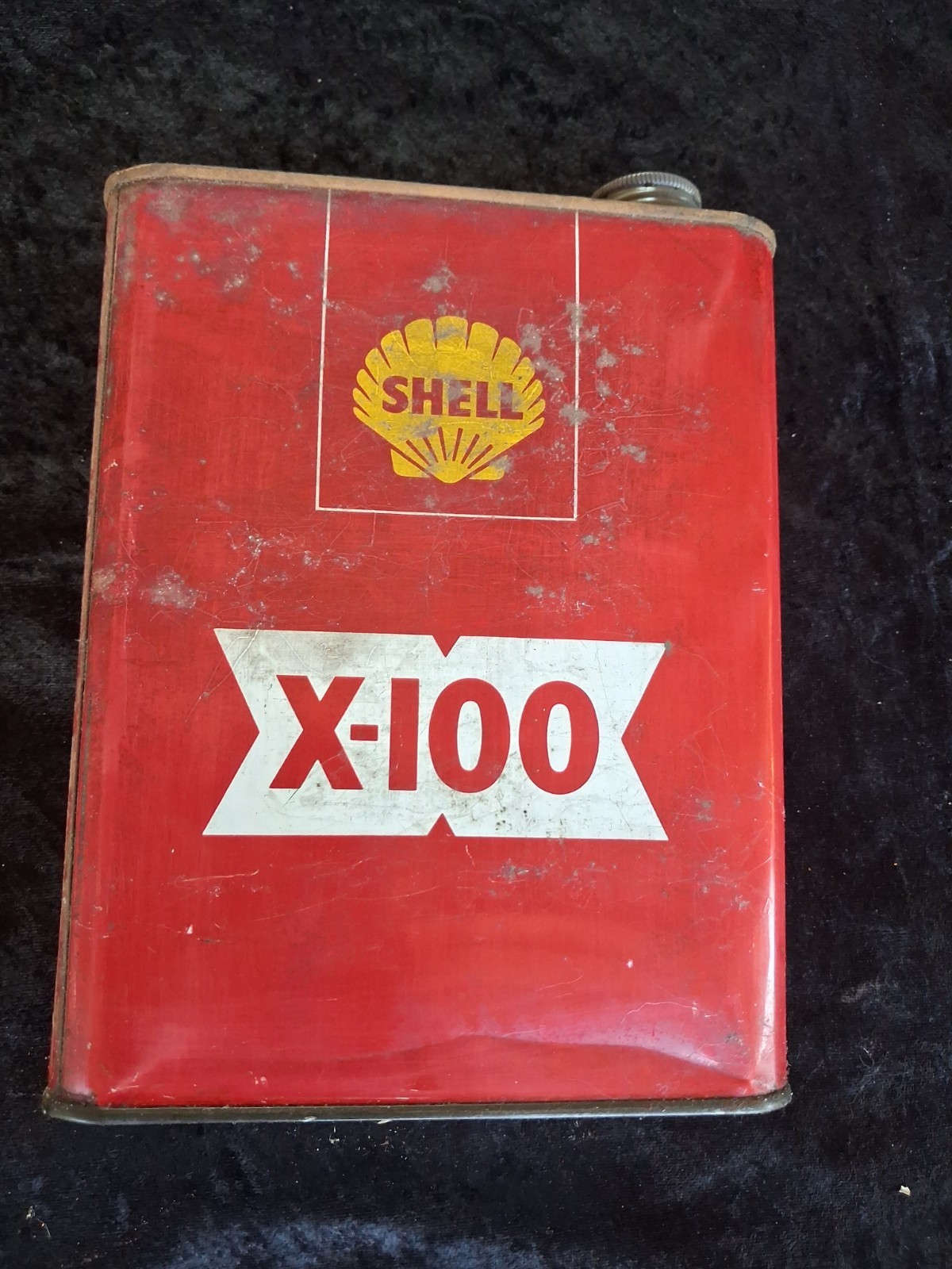 OLD OIL CAN SHELL X100, no copy