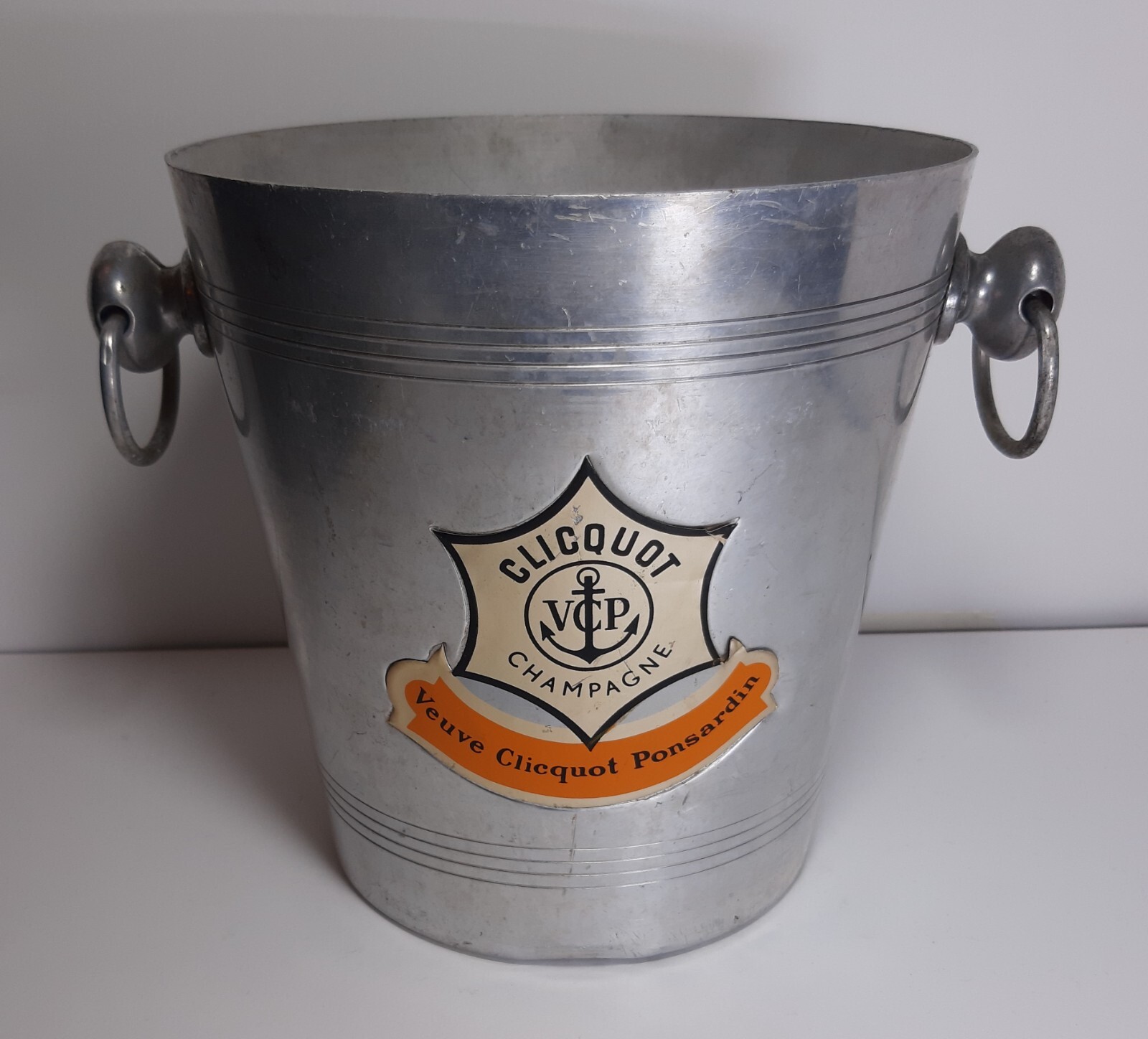 Champagne Ice Bucket VCP WIDOW CLICQUOT PONSARDIN France Faucogney ’60B