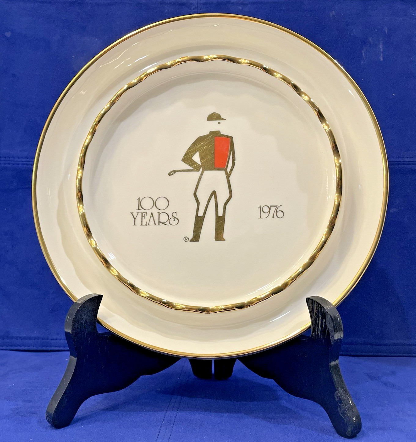 Jockey International 100 Years 1976 Commemorative Plate Corporate Award EUC