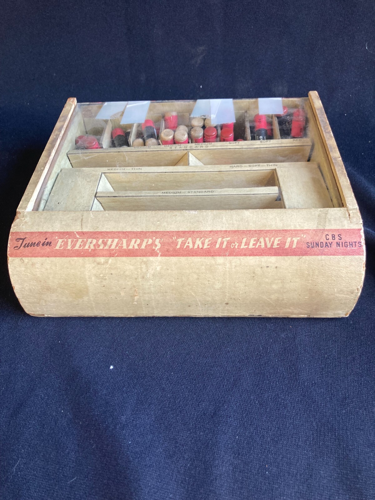 Eversharp Red Top Lead Retail Store Counter Top Display