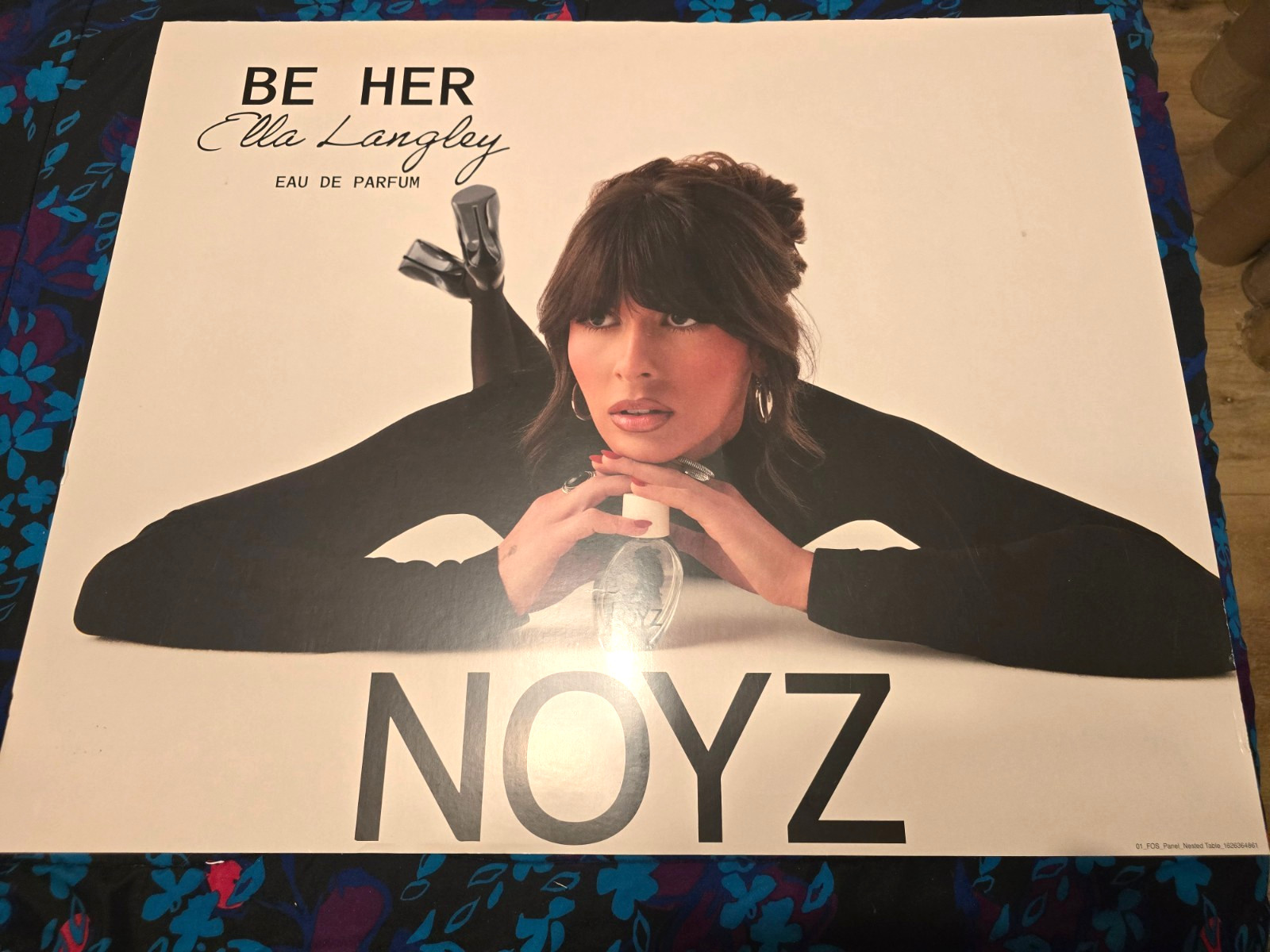 ELLA LANGLEY – NOYZ PERFUME – ORIGINAL IN-STORE PROMO DISPLAY – LOCAL P/U ONLY