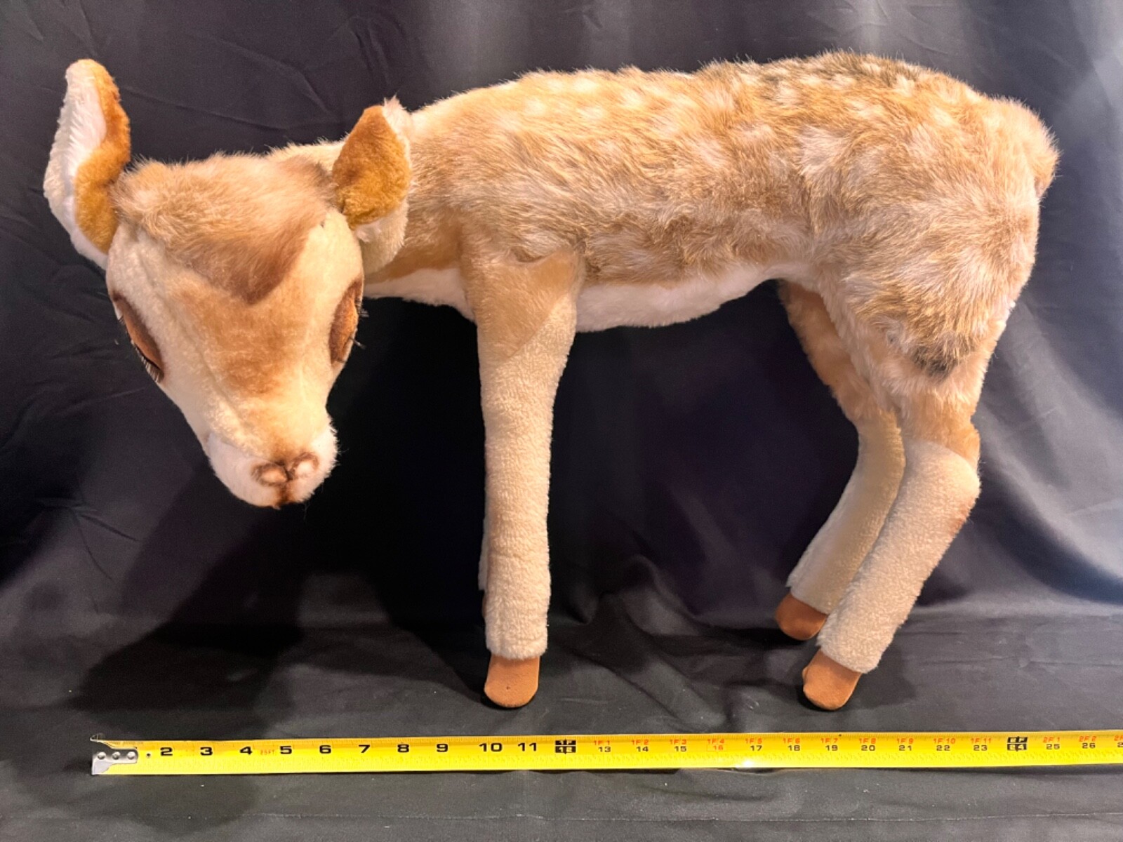 VINTAGE Used Mom and baby DEER DOE & FAWN LOT 2 RARE 