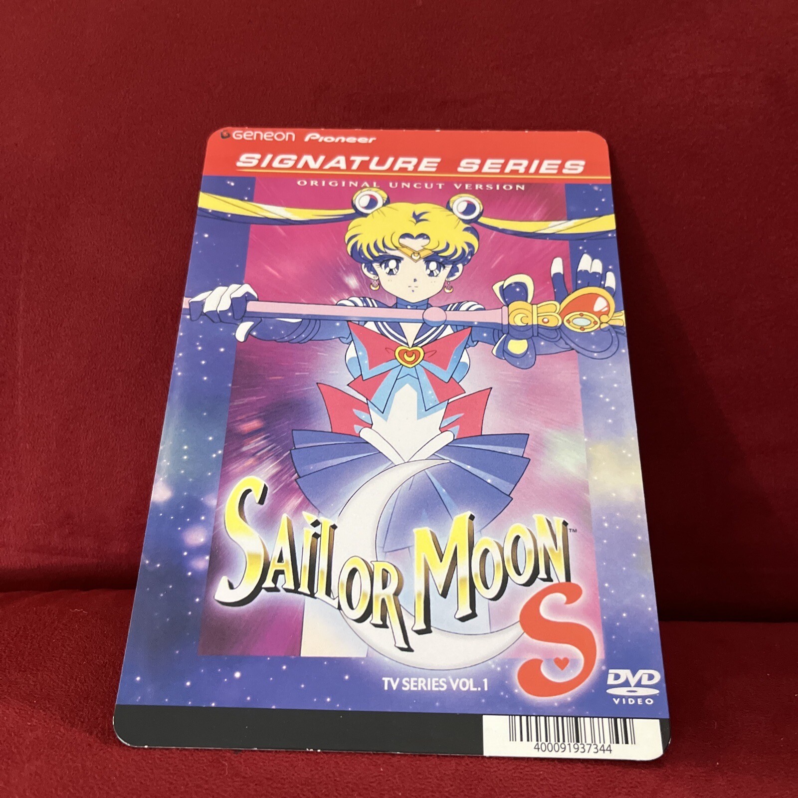 Blockbuster Movie Backer Card Mini Poster Art 5.5” x 8” Sailor Moon S Anime TV