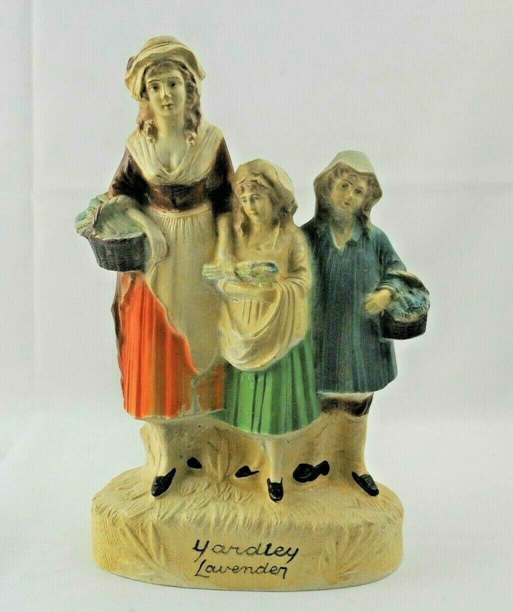 ANTIQUE YARDLEY LAVENDER SHOP DISPLAY FIGURINE