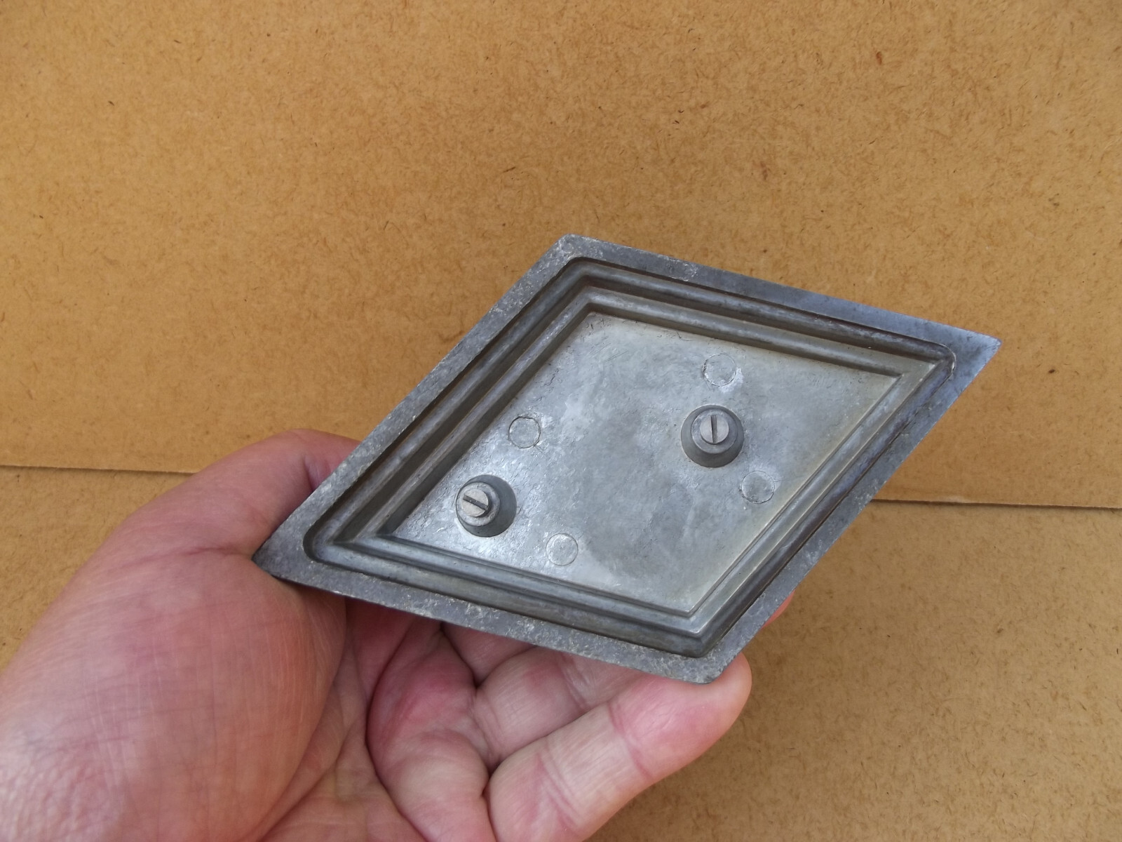 SILEX Antique Advertising Flint Metal Paper Press Art Deco Period