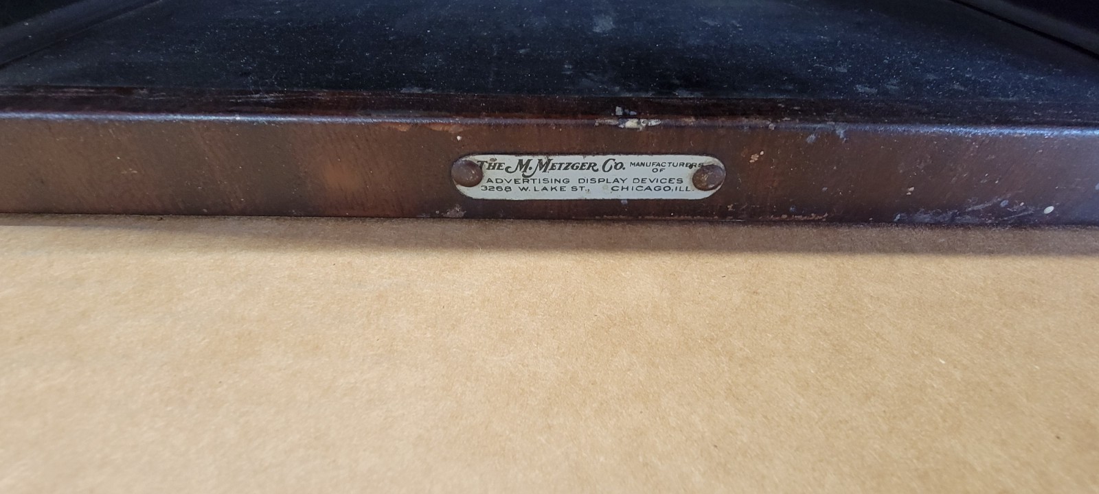 Vintage Tin Rit Dye General Country Store Advertising Display Cabinet