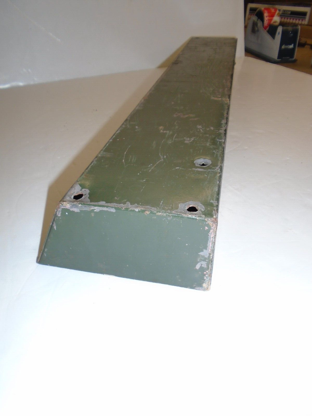 Antique HARDWARE STORE METAL PARTS BIN TRAY – (10) Compartments – NO RUST!