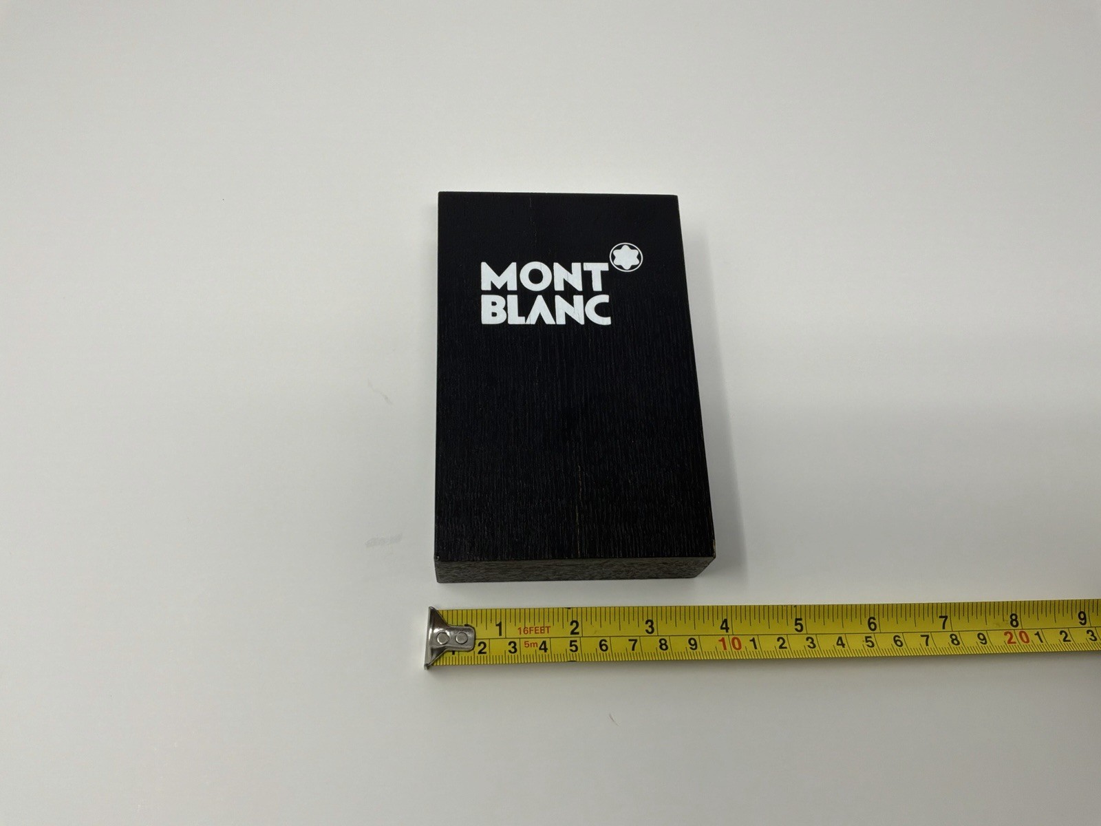 Montblanc Wooden Block Dealer, store, display/ Collector