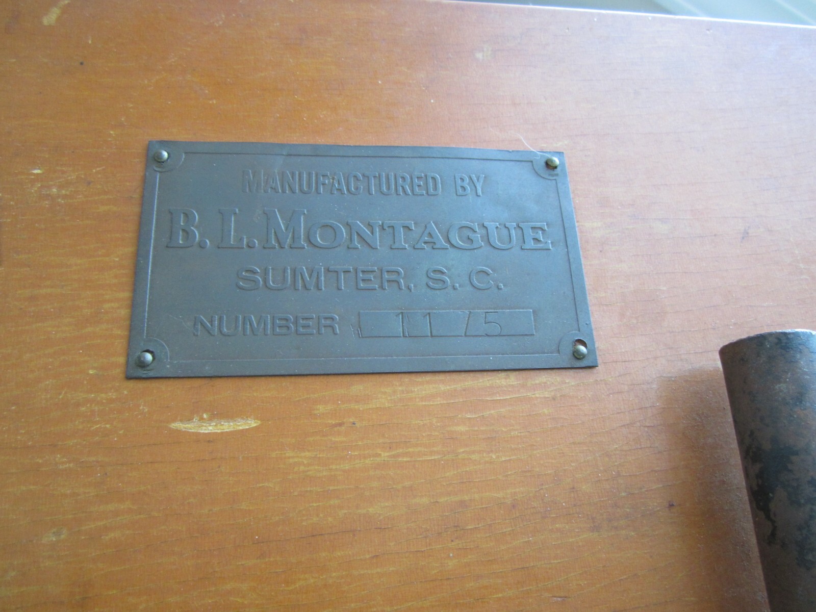 1890s Hand Crank Product Display B.L. Montegue Inc.