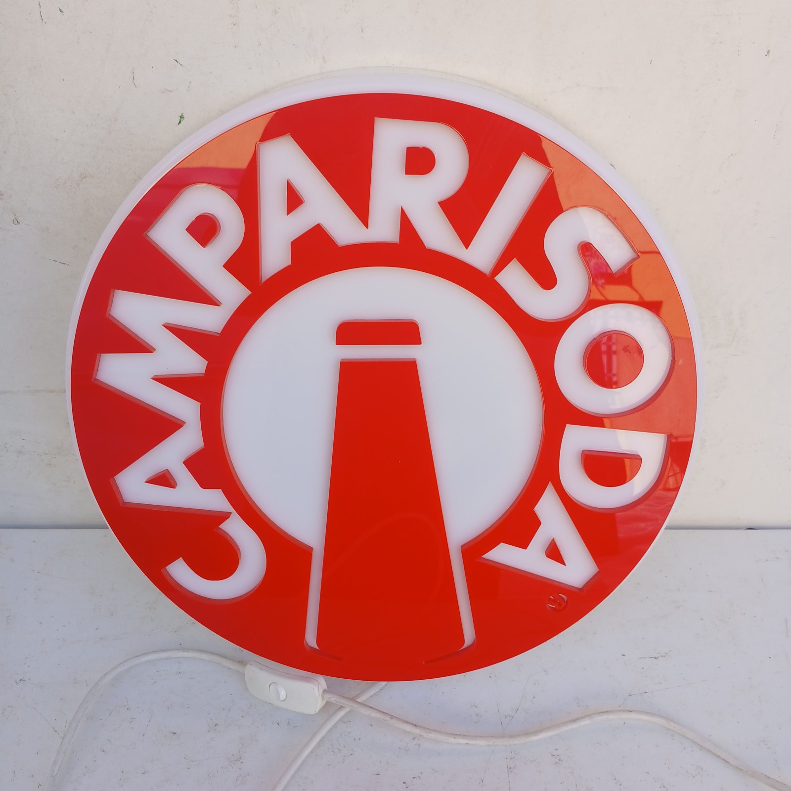 CAMPARI Light Sign Working!!! Advertising Modernism