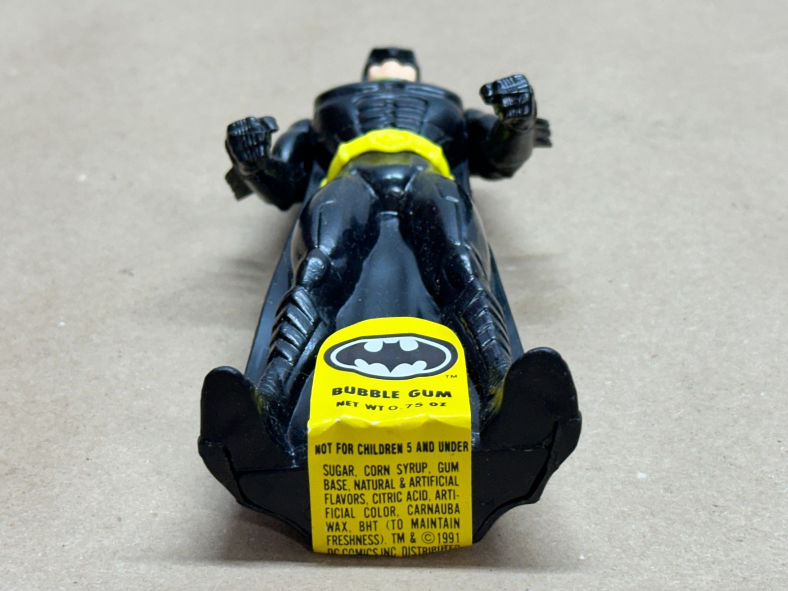VTG Batman Returns Batmobile Candy Topps 4 Cars Open Retail Display Box DC 1991