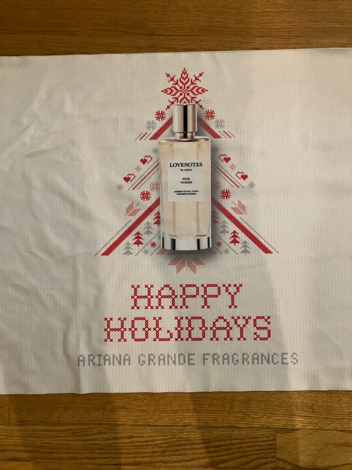 Ariana Grande Holidays Fragrances Ulta Promotional Fabric Banner
