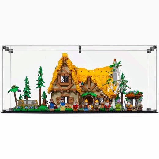 Display Case for LEG0 43242 Disney Snow White and the Seven Dwarfs’ Cottage