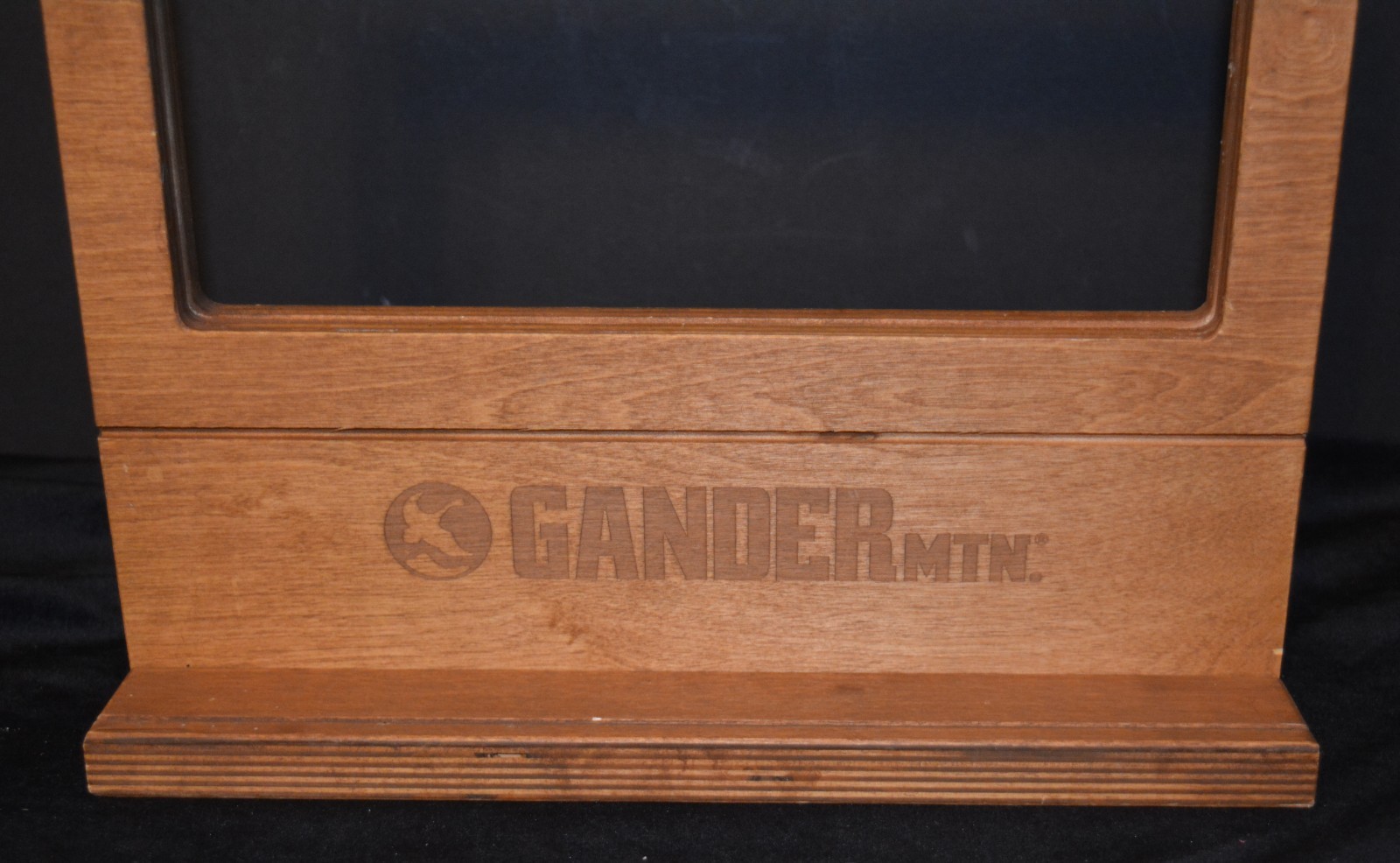 Wood Store Advertisement Store Display Frame Table Tent GANDER MOUNTAIN