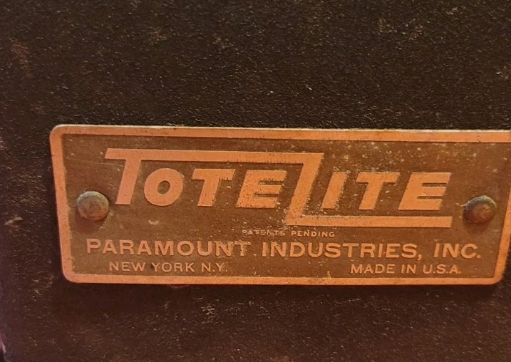 Tiffany & Co 2 Very Rsre Portable Lights Display Prop Lighting 1950’s