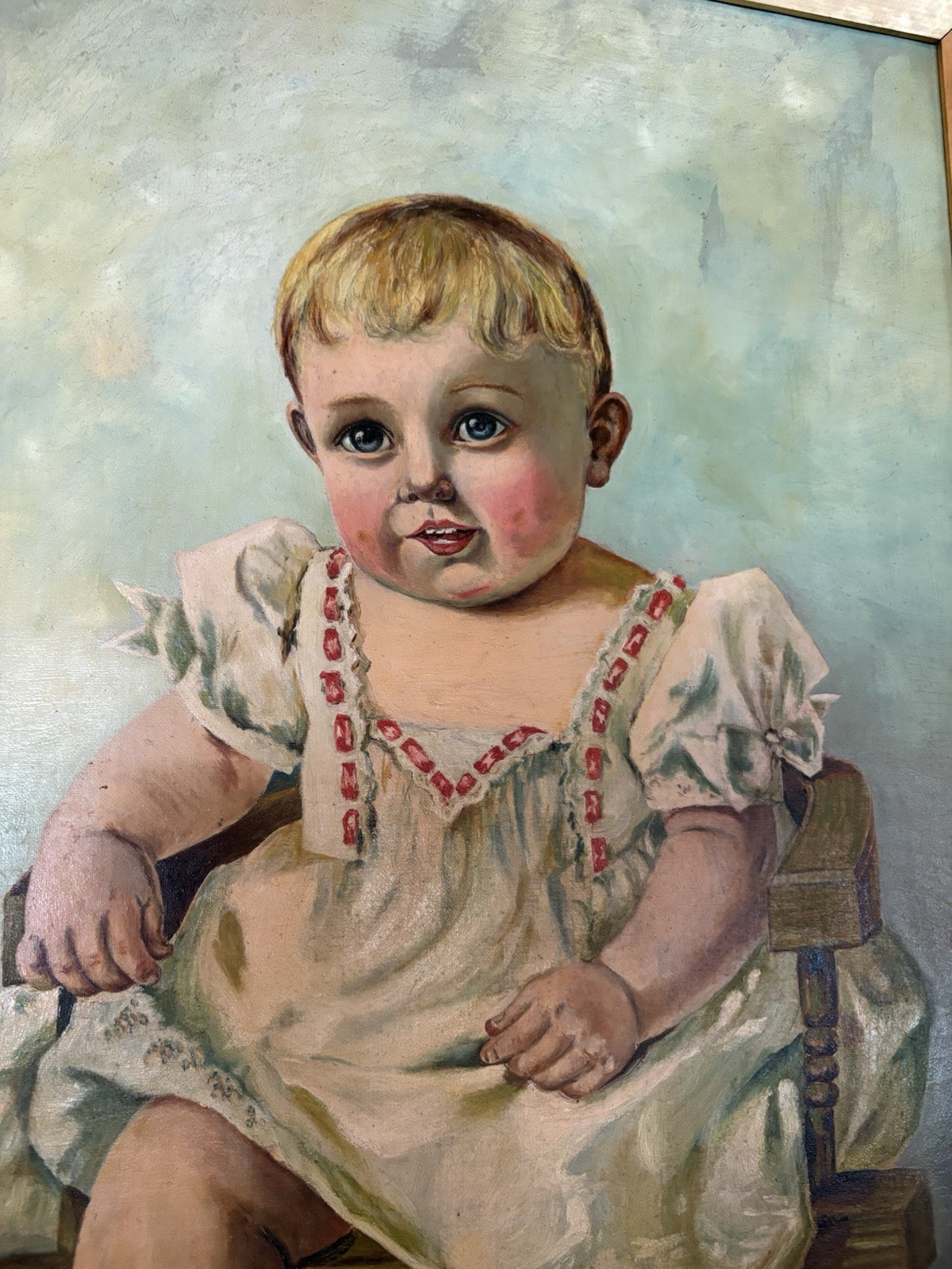 Victorian General Store Sign Mellin’s Baby Food Co Advertising Oil Painting Shop