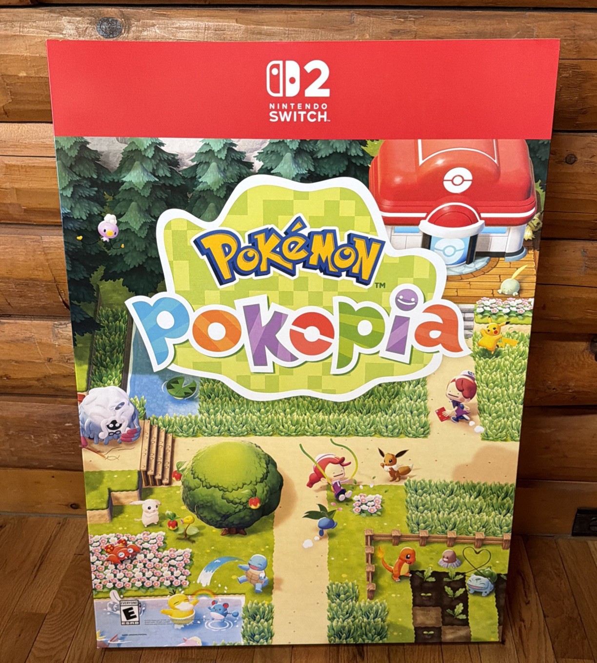 Pokémon 30th anniversary Pokopia box poster Gamestop exclusive (RARE)