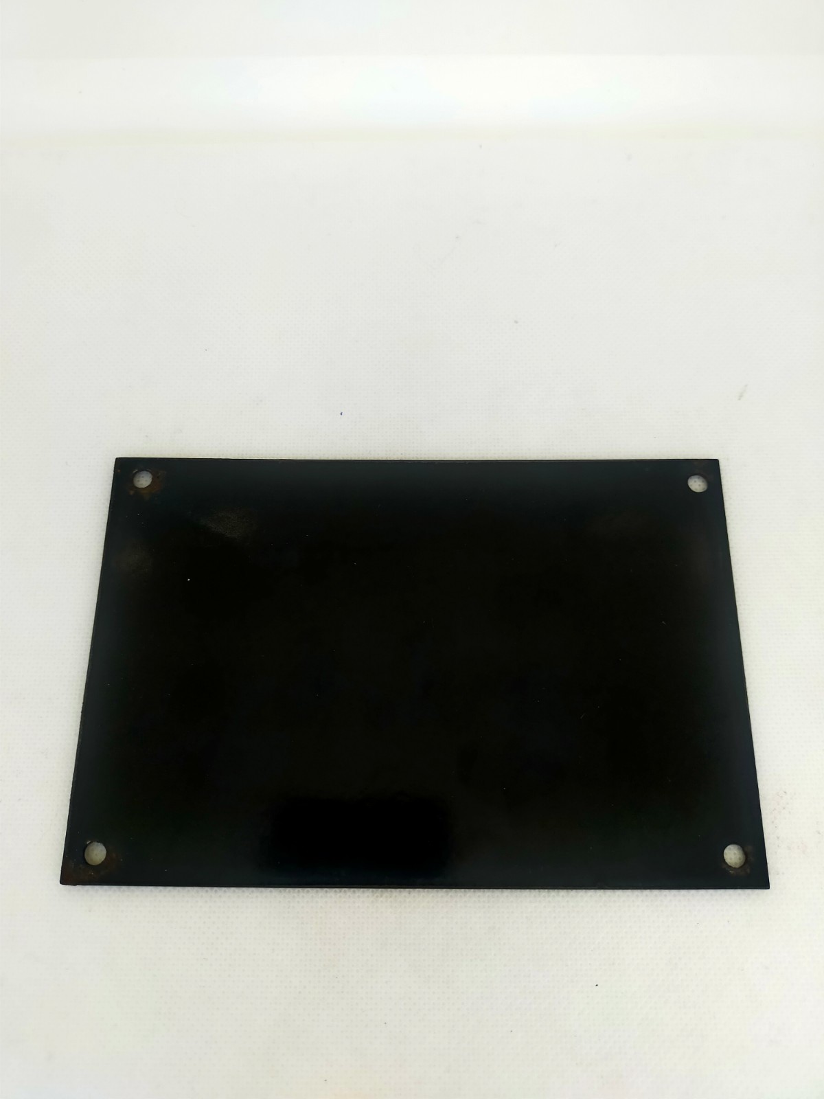authentic enamel plaque street number 18