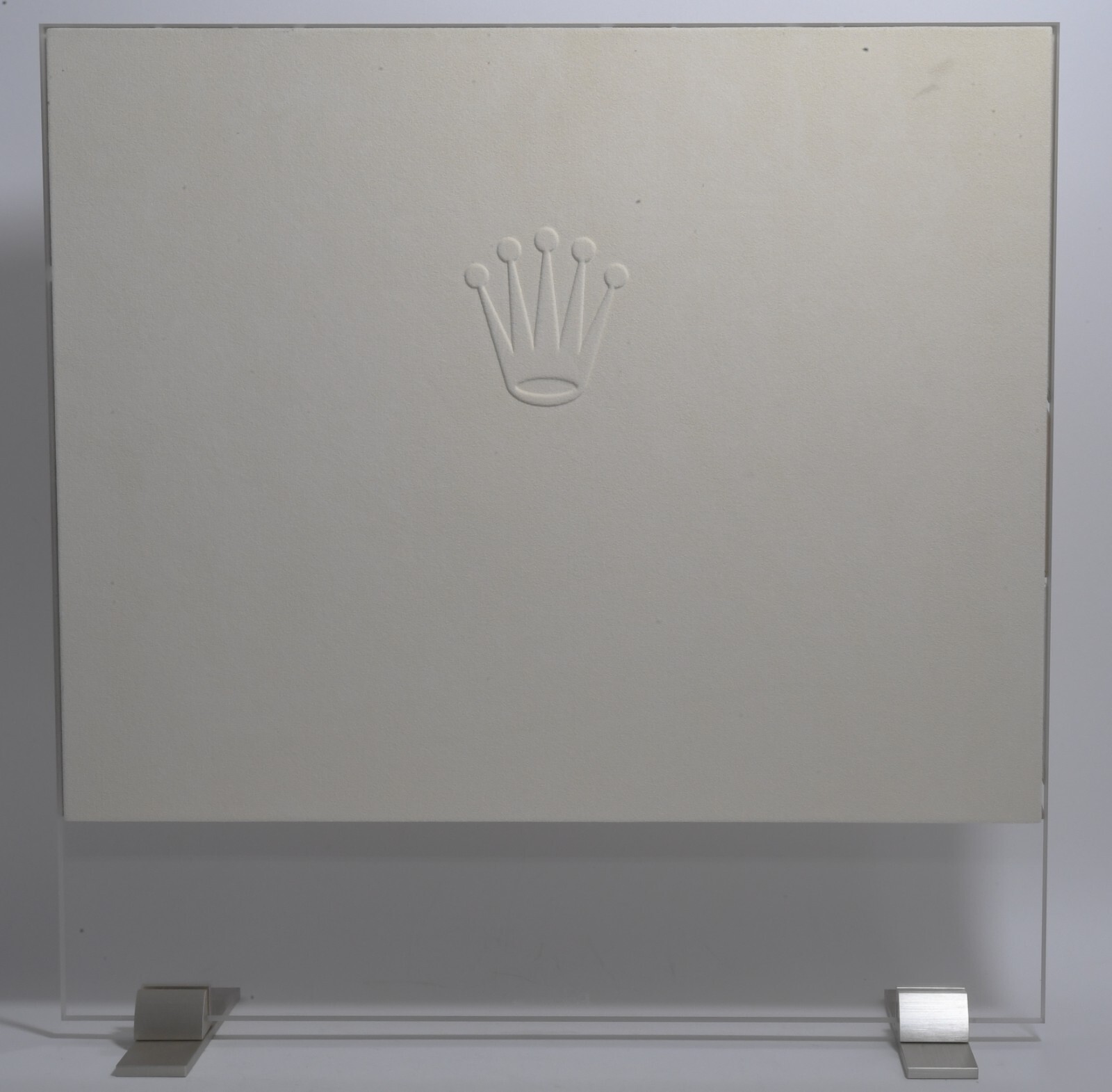 Genuine Rolex Large Leather Display 19.5×19.5 Inches with Original Box from 2013
