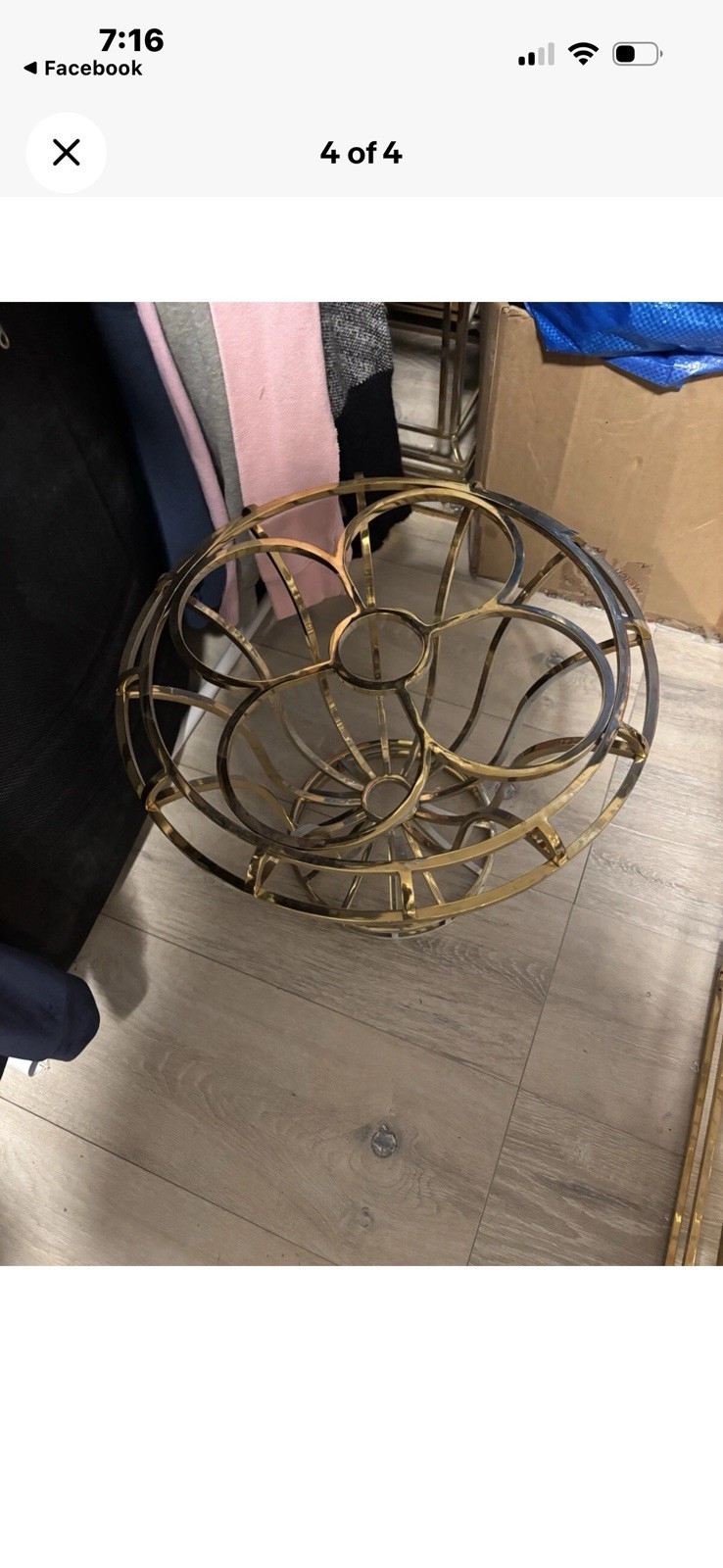 LOUIS VUITTON TABLES STORE DISPLAYS TWO TOGETHER 36L 20H 20W 40 POUNDS BEAUTIFUL