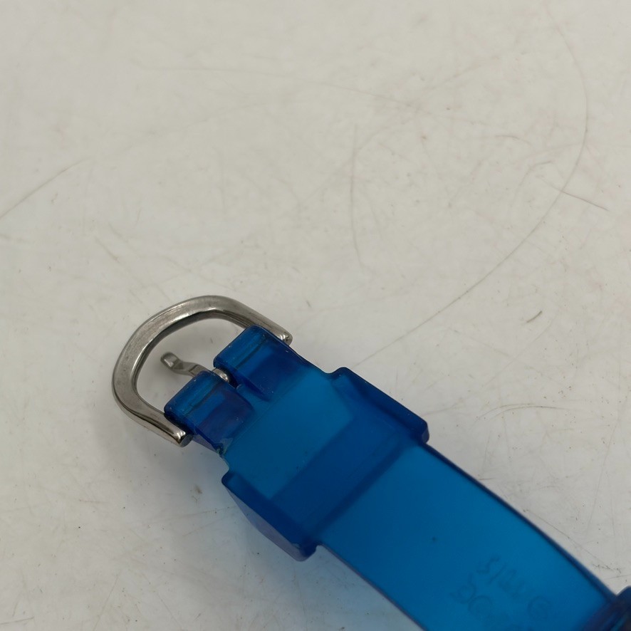 Vintage Potty Watch Toilet Blue White Pottytimeinc.com Advertising Rare