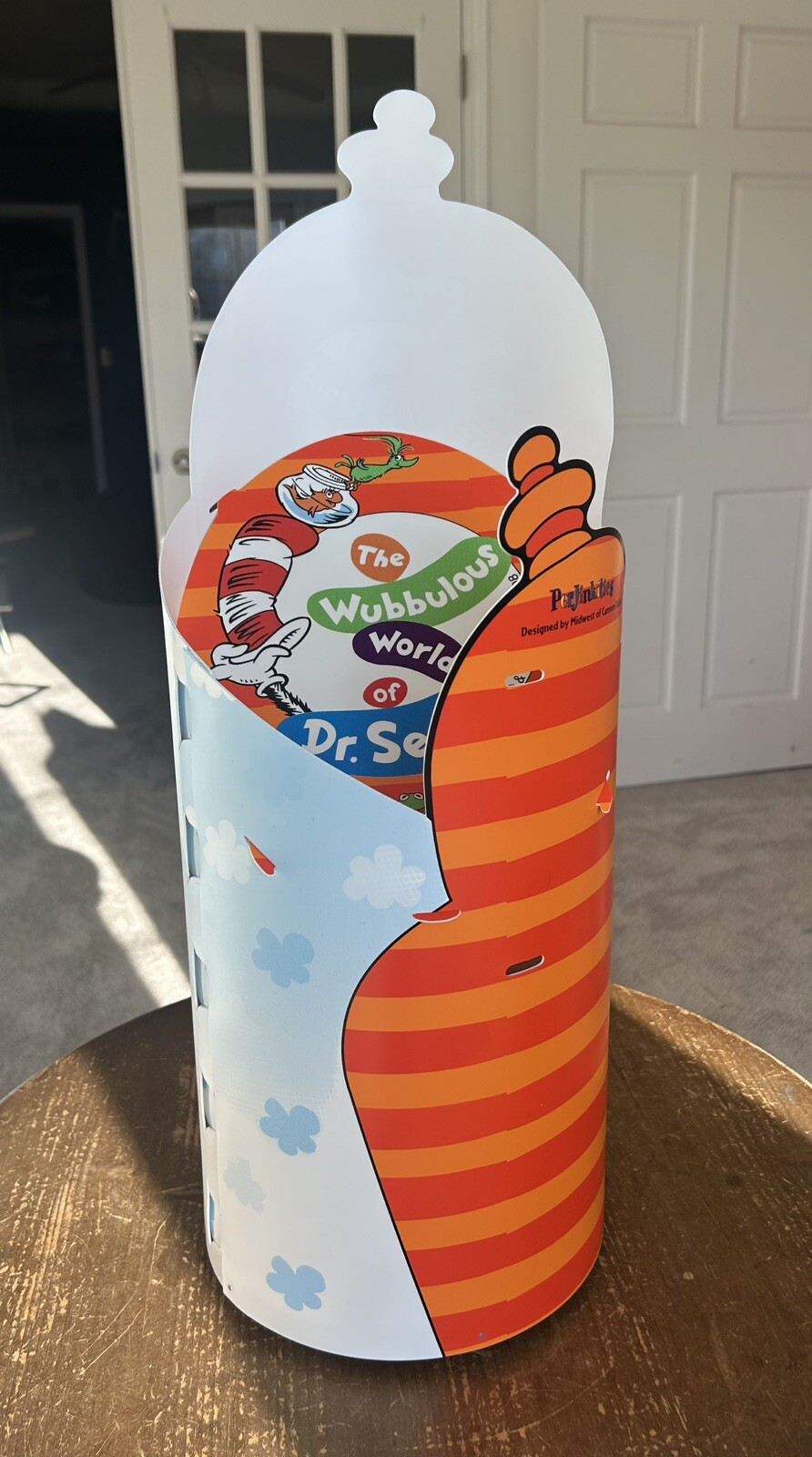 Vintage Wubbulous World Of Dr Seuss Spinning Store Counter Display