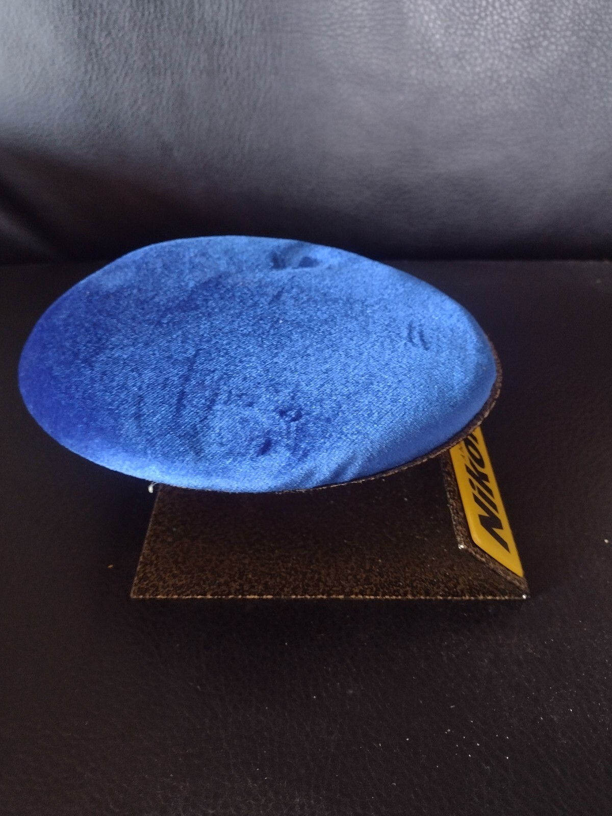Nikon Metal Dealer Camera Blue Felt Display Stand Better Look at Your World