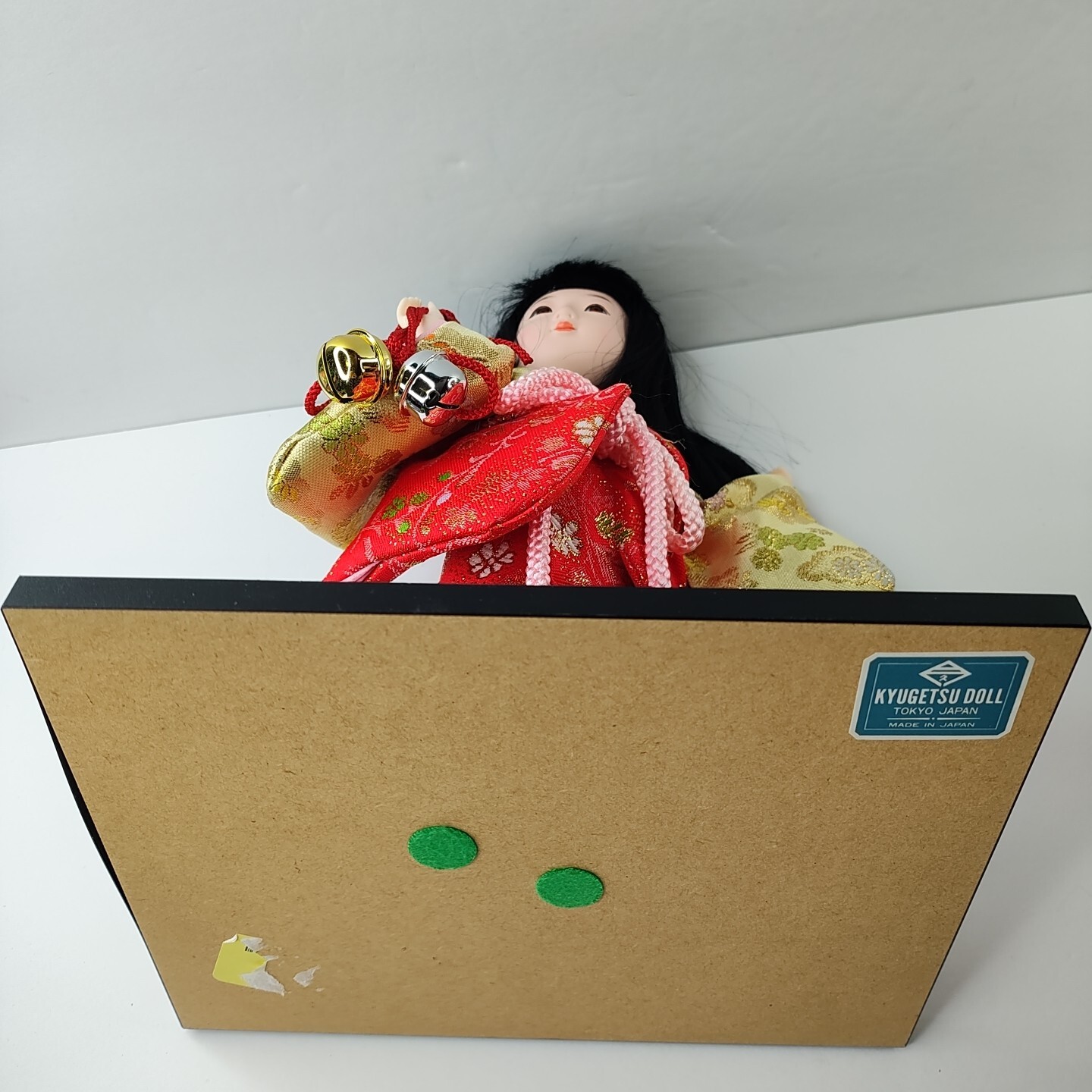 Rare Lot Yamaha Kyugetsu Doll Holding Fan Japanese Tokyo Japan Collectible Vtg 4