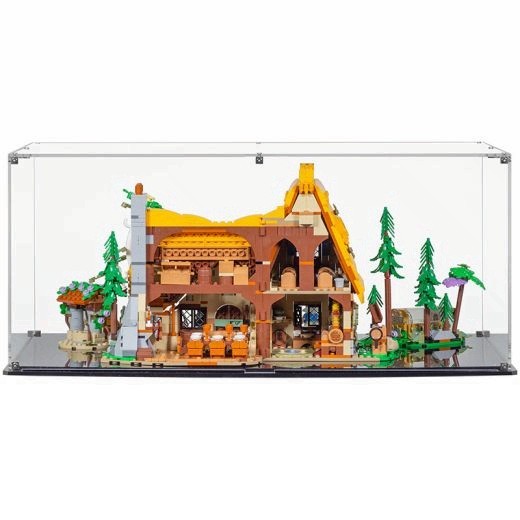 Display Case for LEG0 43242 Disney Snow White and the Seven Dwarfs’ Cottage
