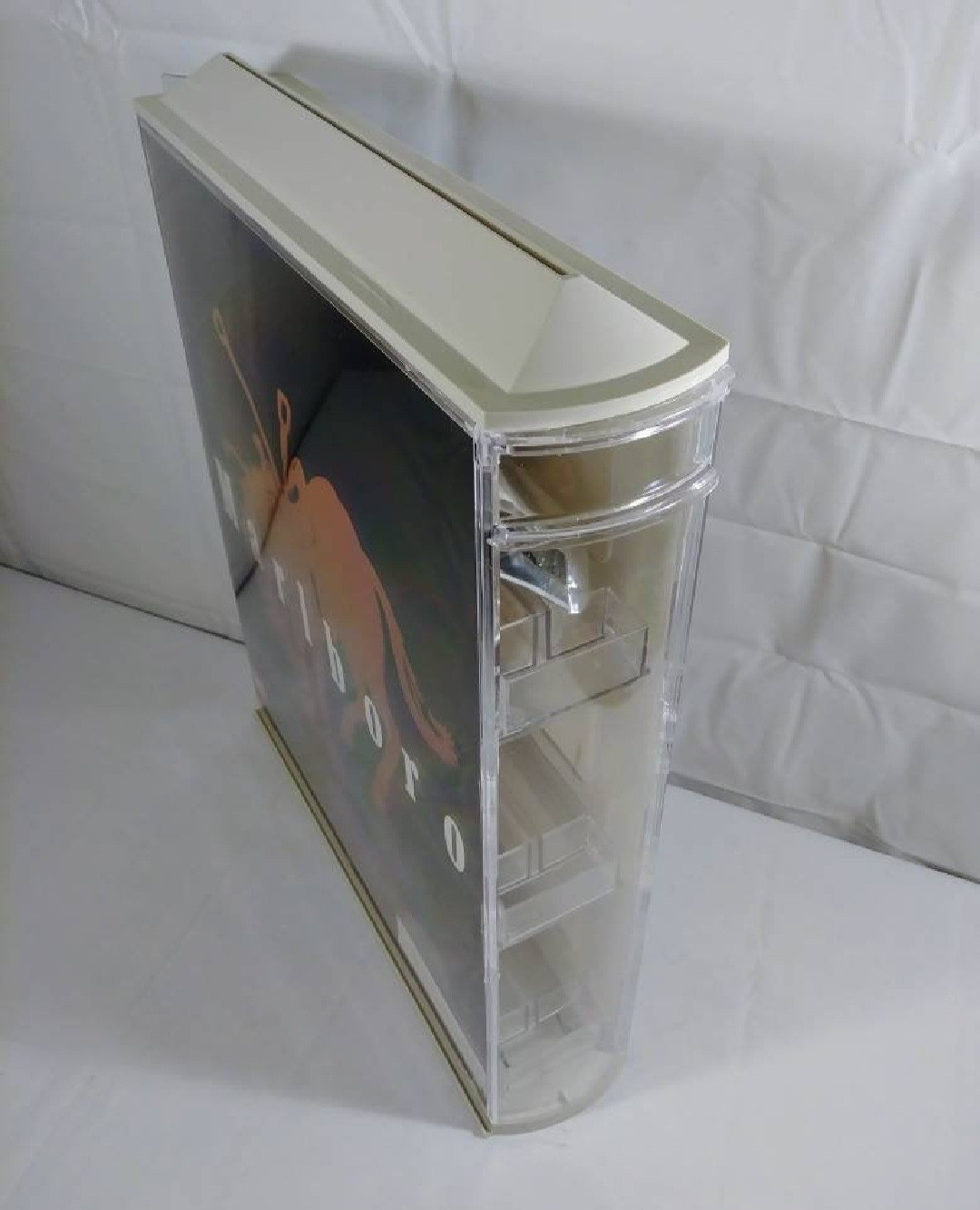 Vintage NOS Philip Morris Marlboro Cigarette Display Case Store Counter Display