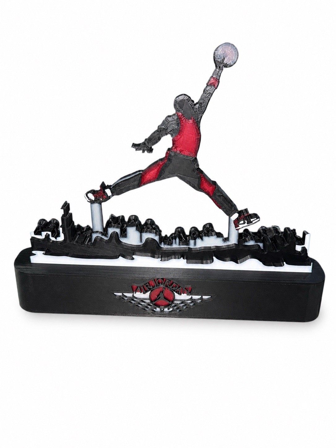 3D Printed Basketball Player Display – Fan Art